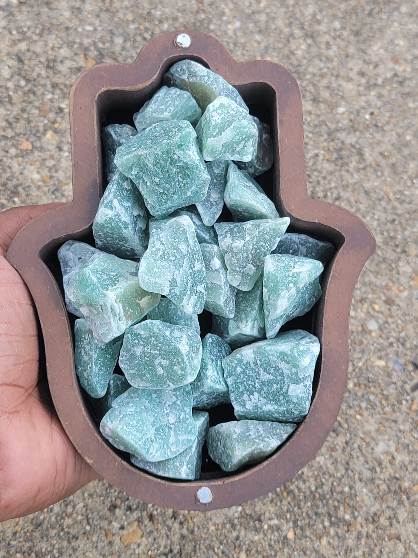 Raw Green Aventurine