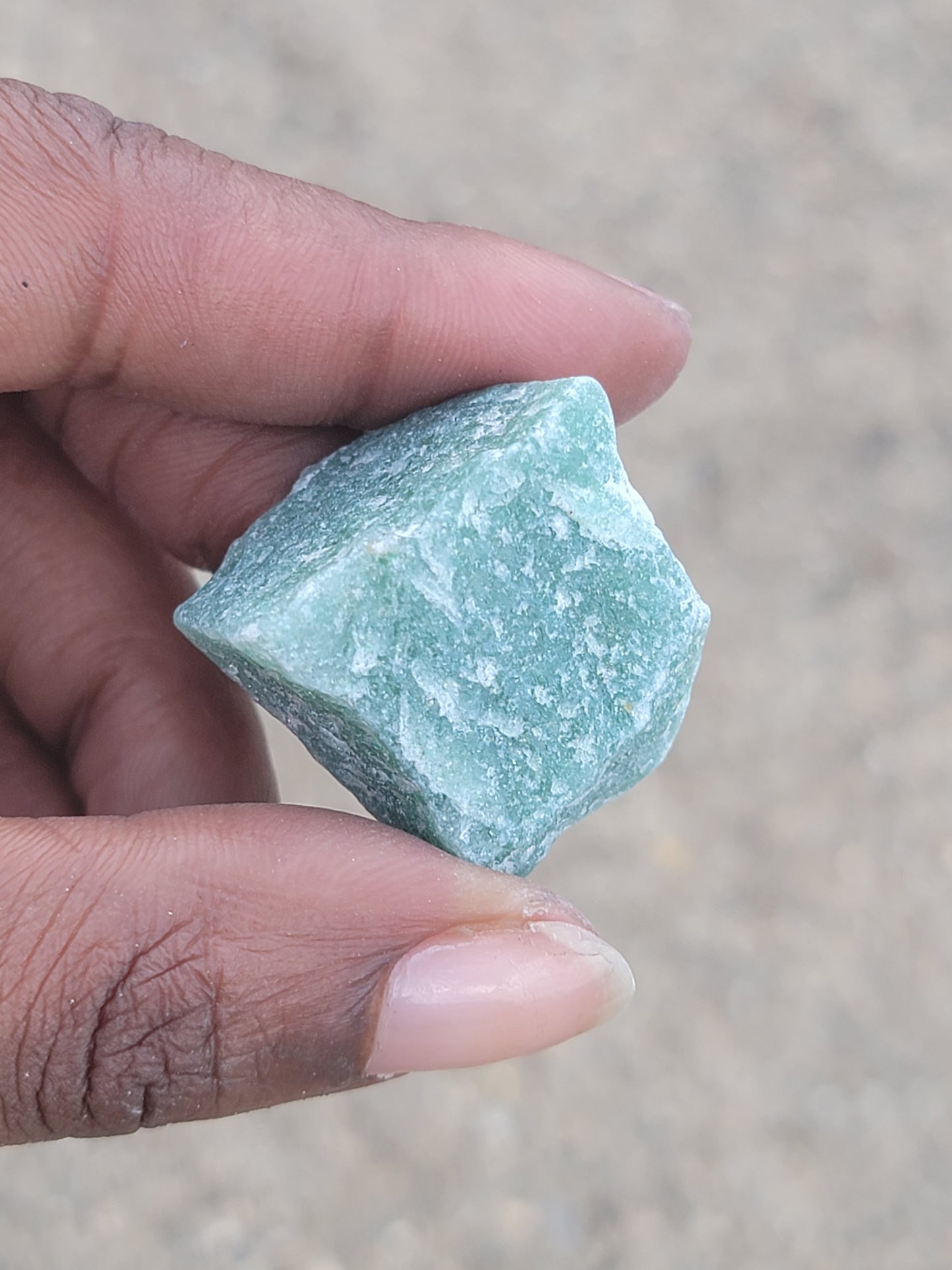 Raw Green Aventurine