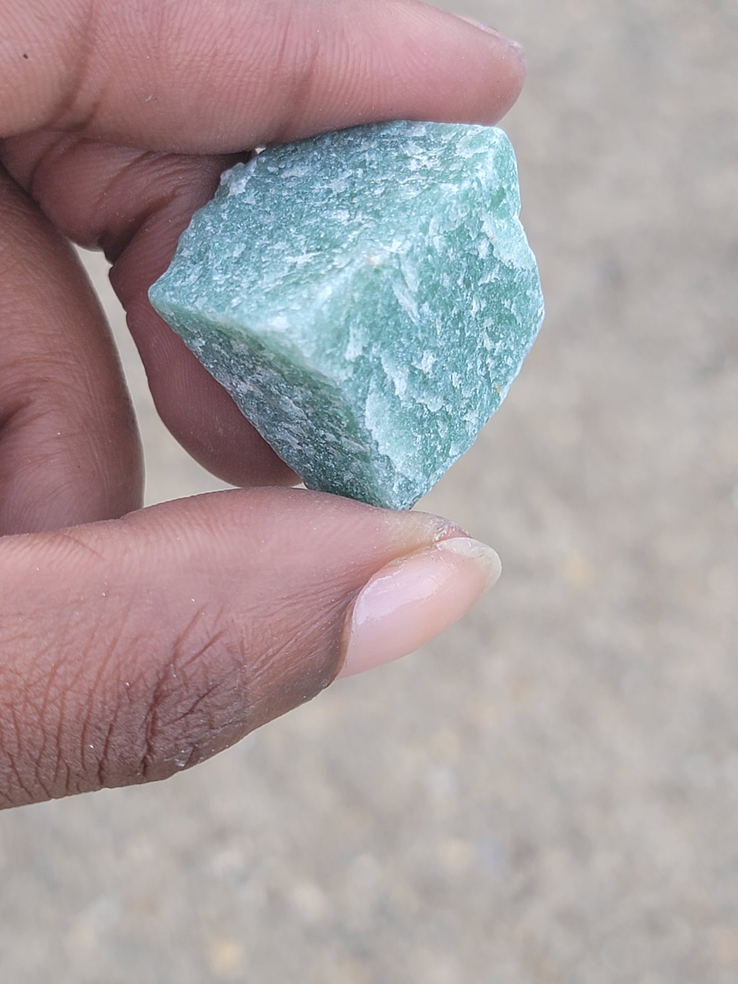 Raw Green Aventurine