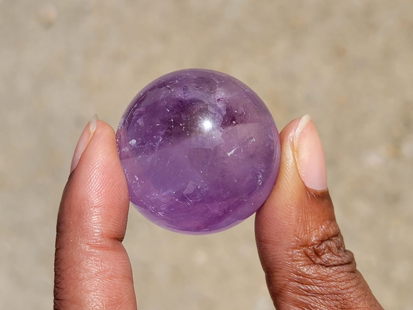 Amethyst Sphere