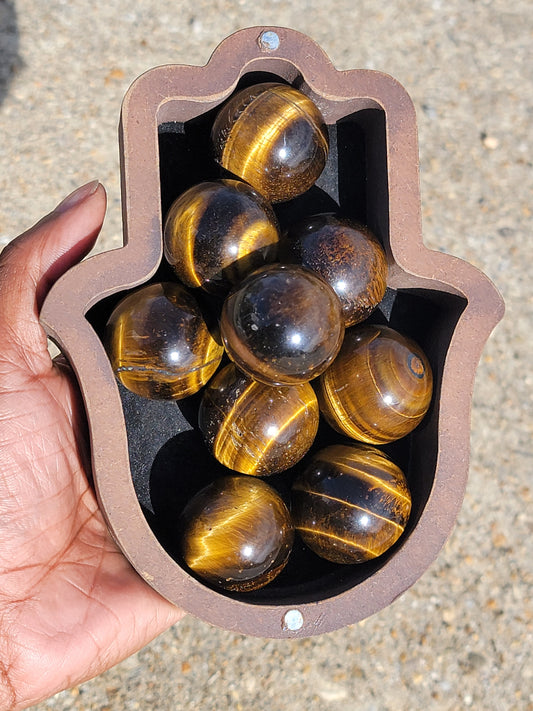 Tiger's Eye Sphere