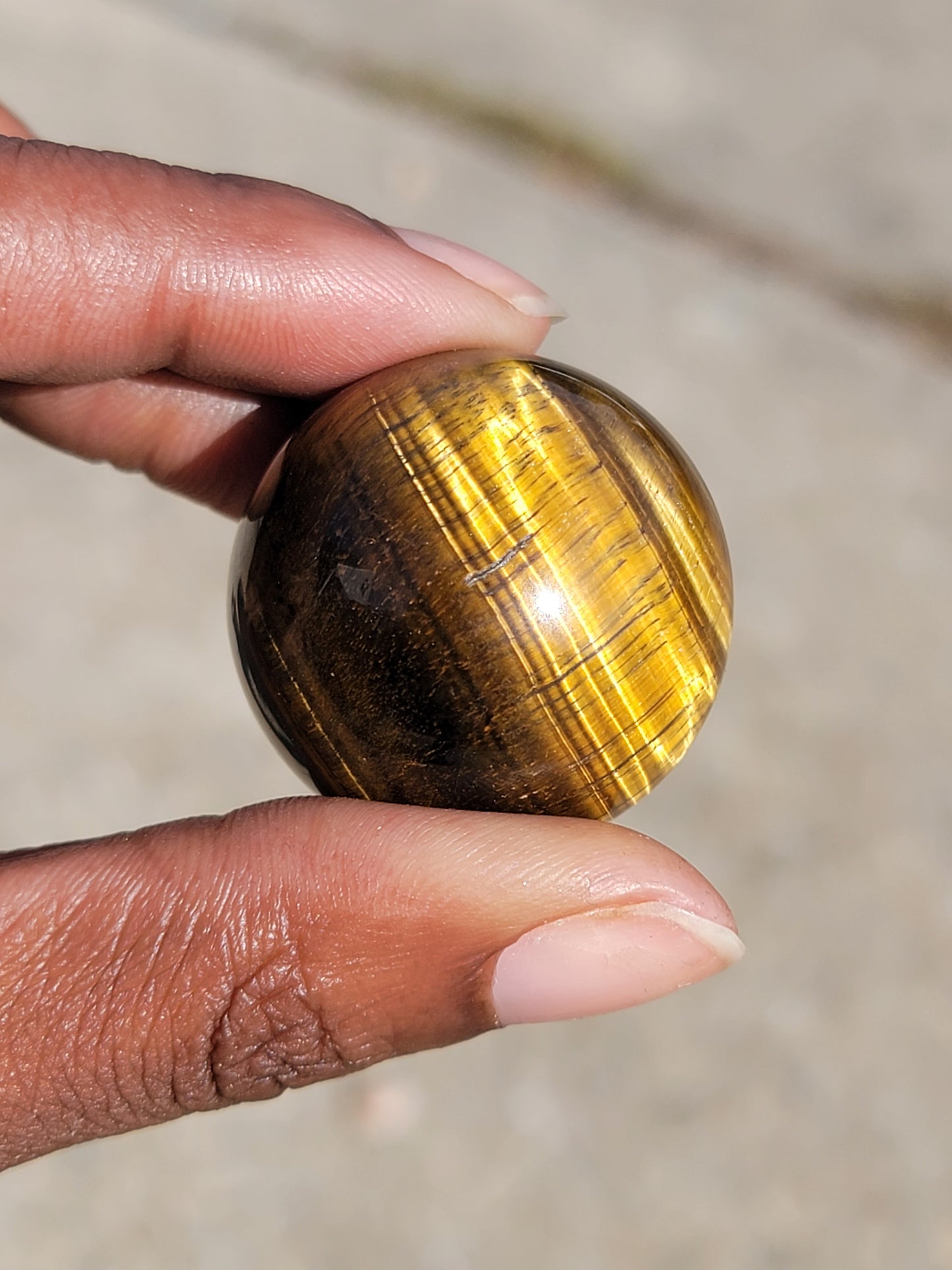 Tiger's Eye Sphere