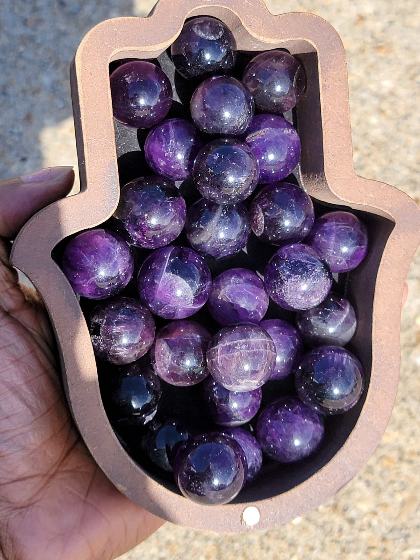 Amethyst Mini Sphere