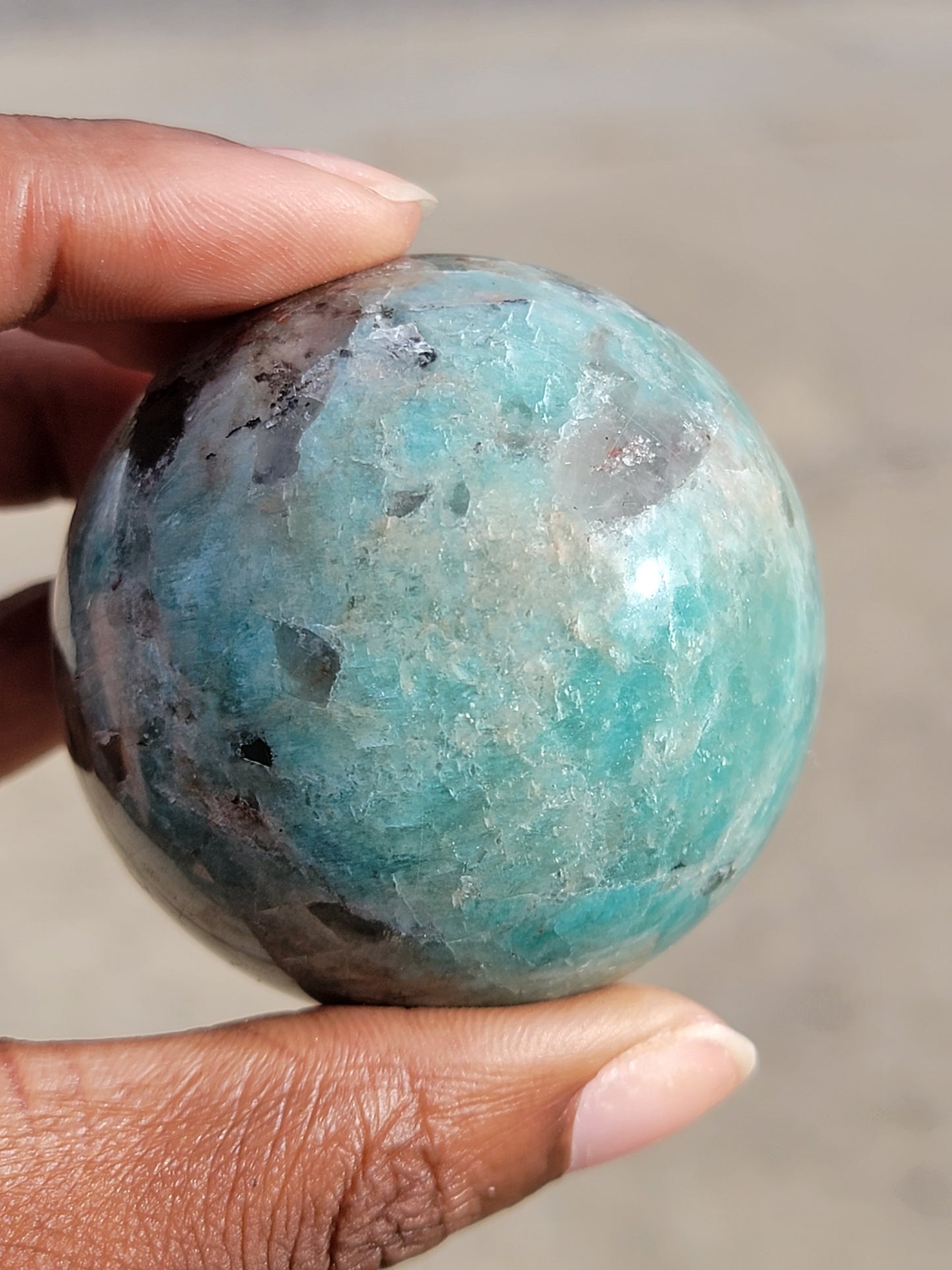 Amazonite Sphere