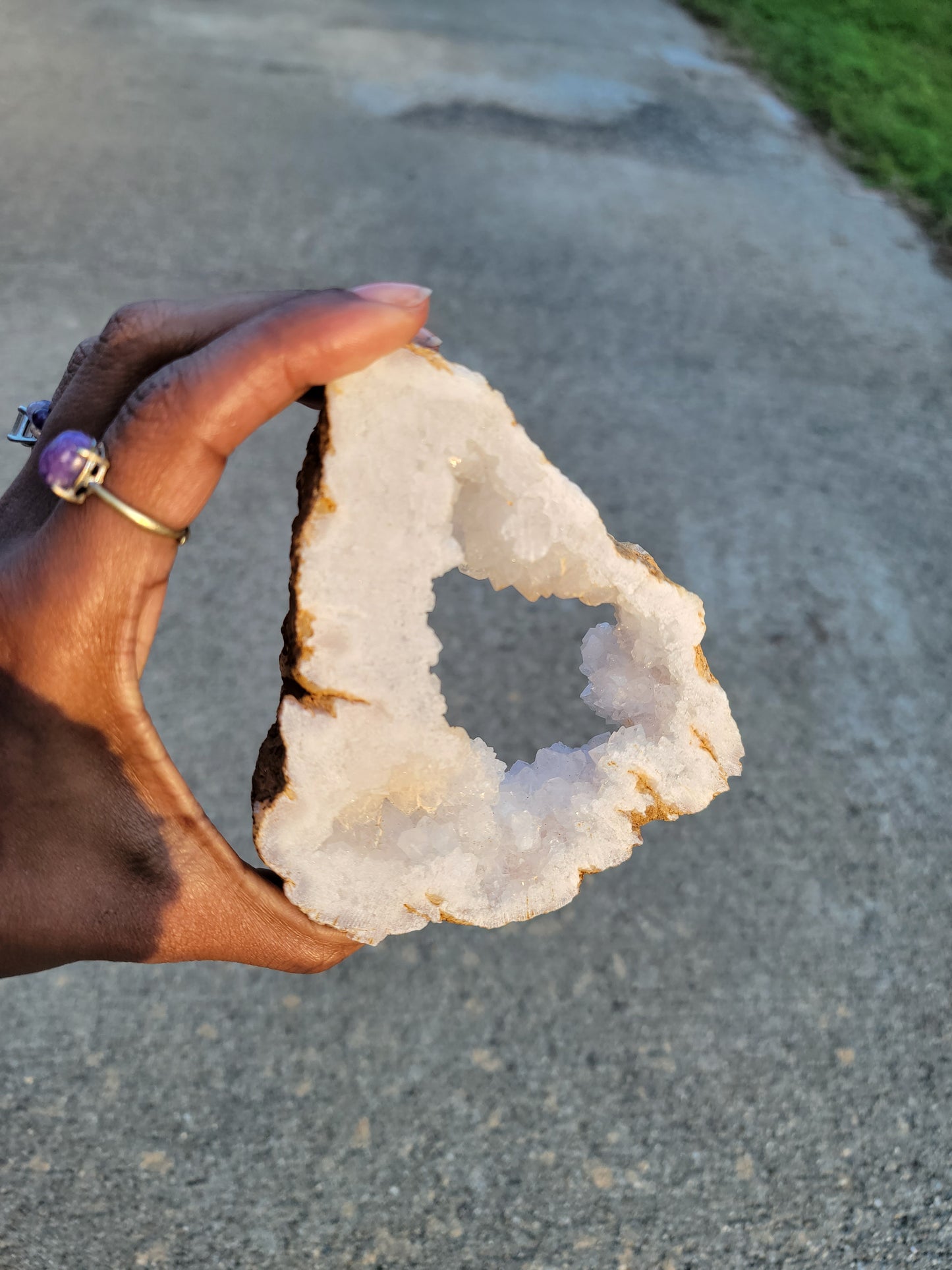 Agate Cluster Slab