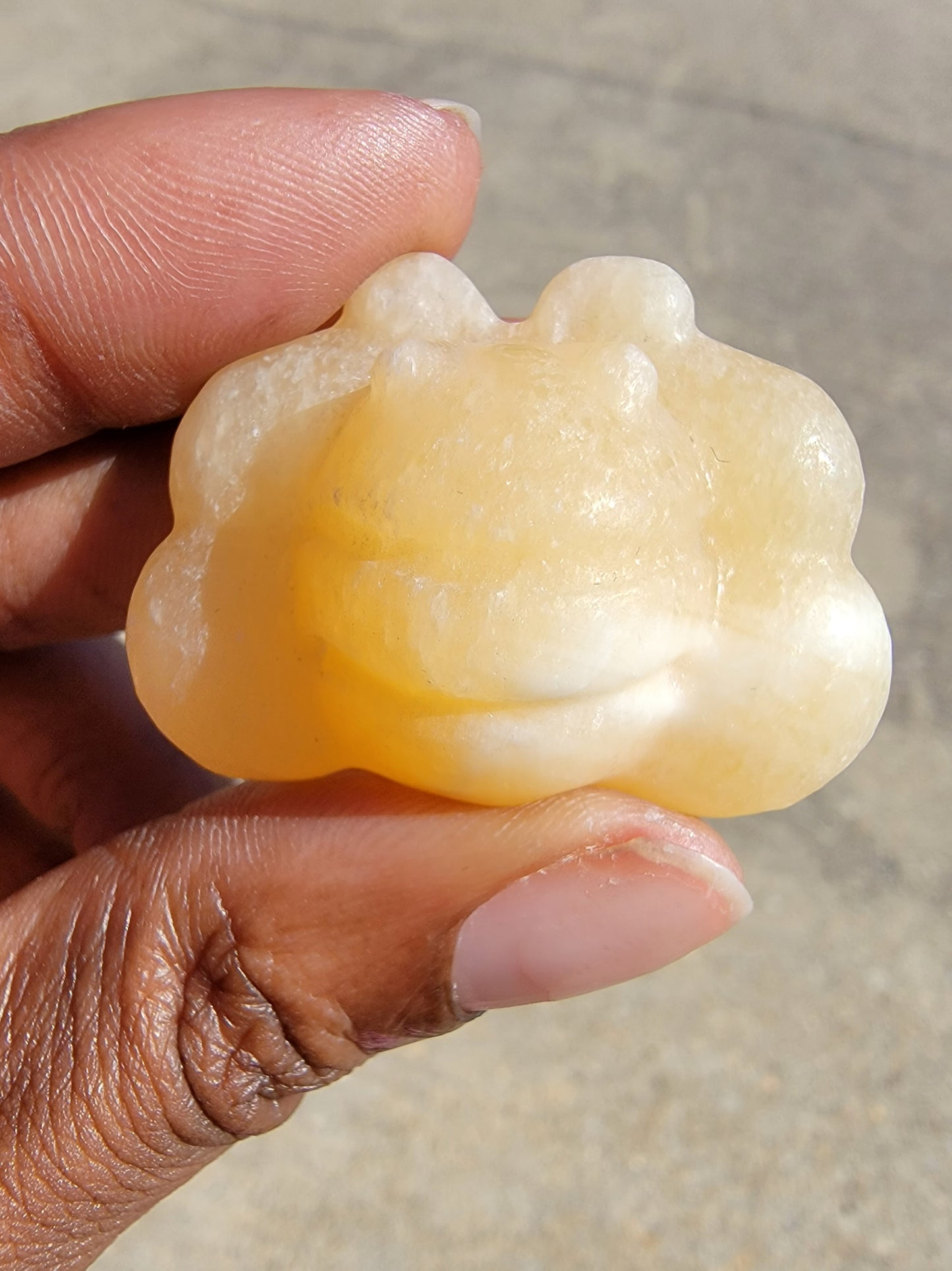 Orange Calcite Bumblebee