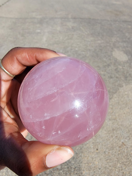 Rose Quartz Sphere