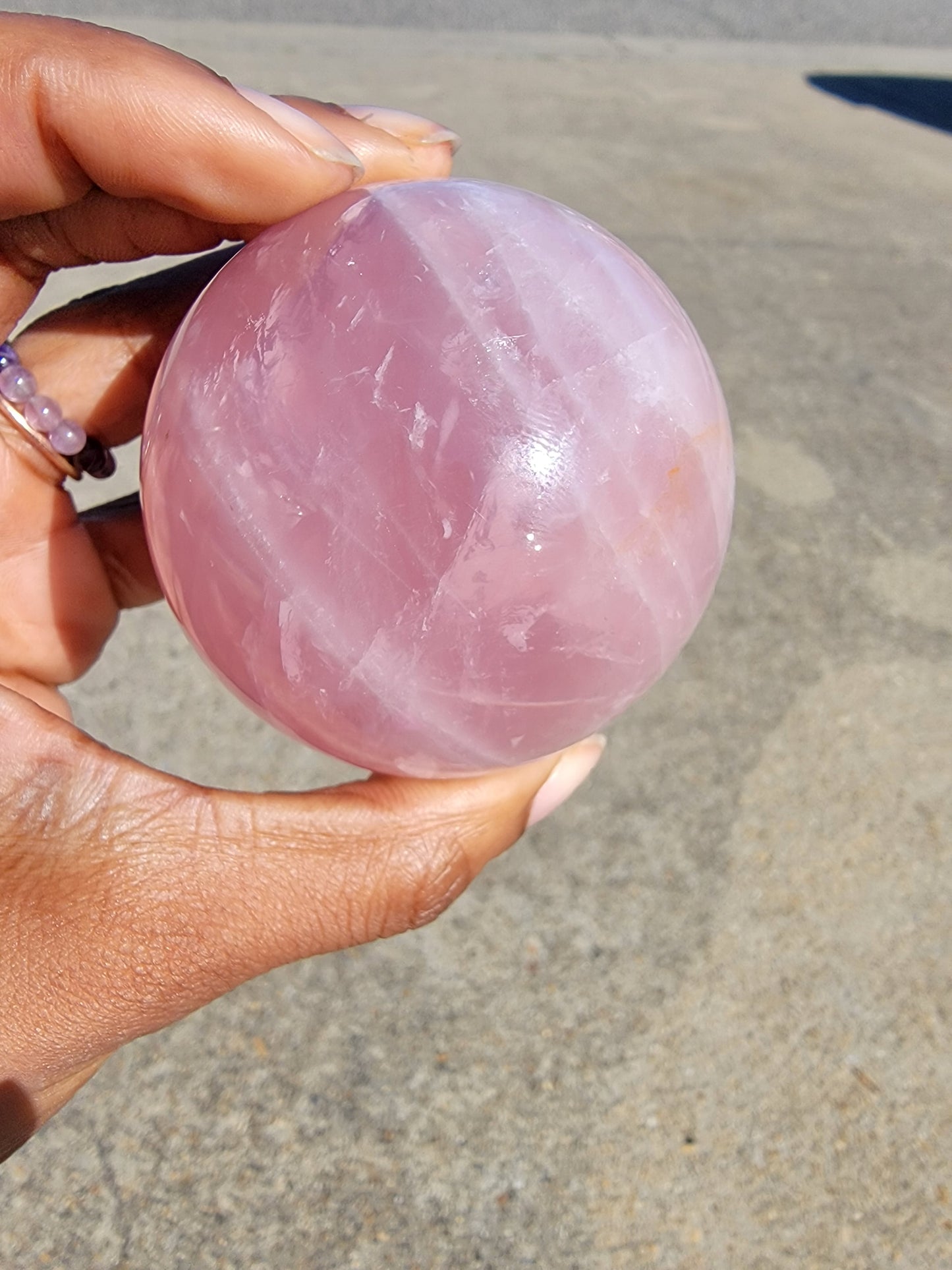 Rose Quartz Sphere