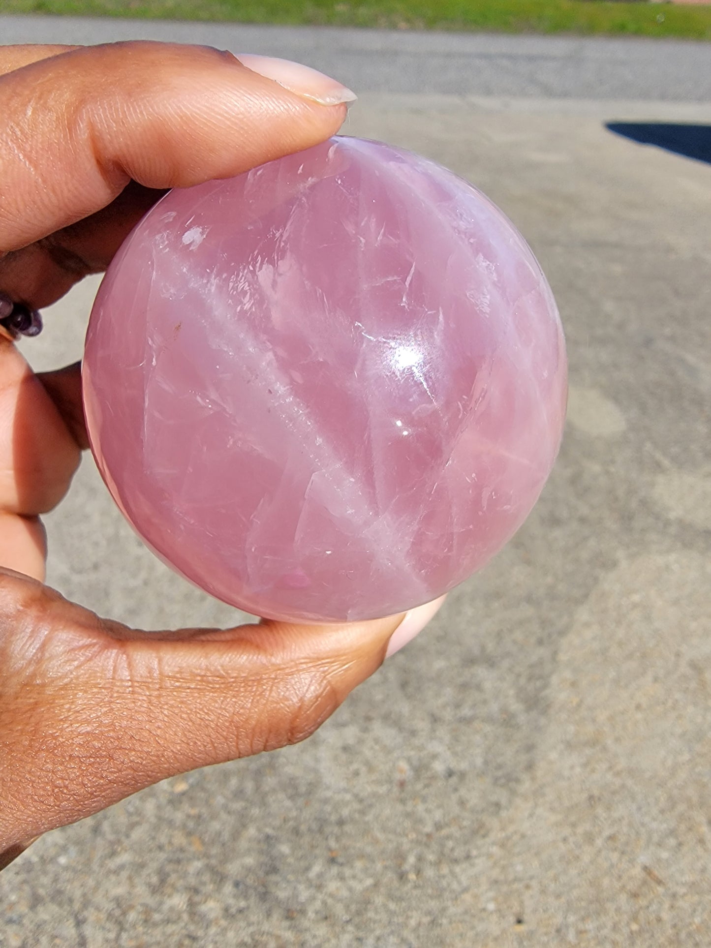 Rose Quartz Sphere