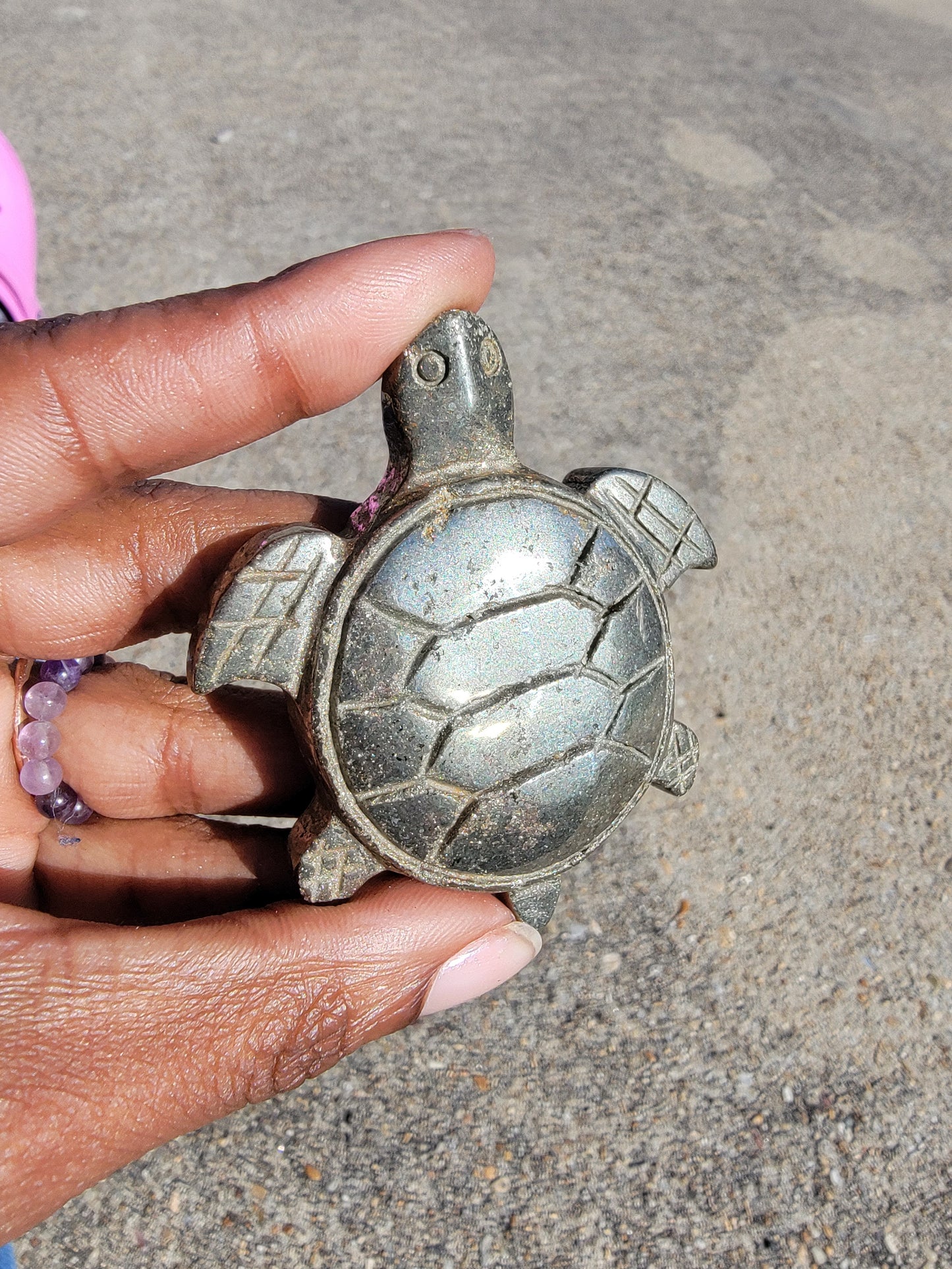 Pyrite Sea Turtle