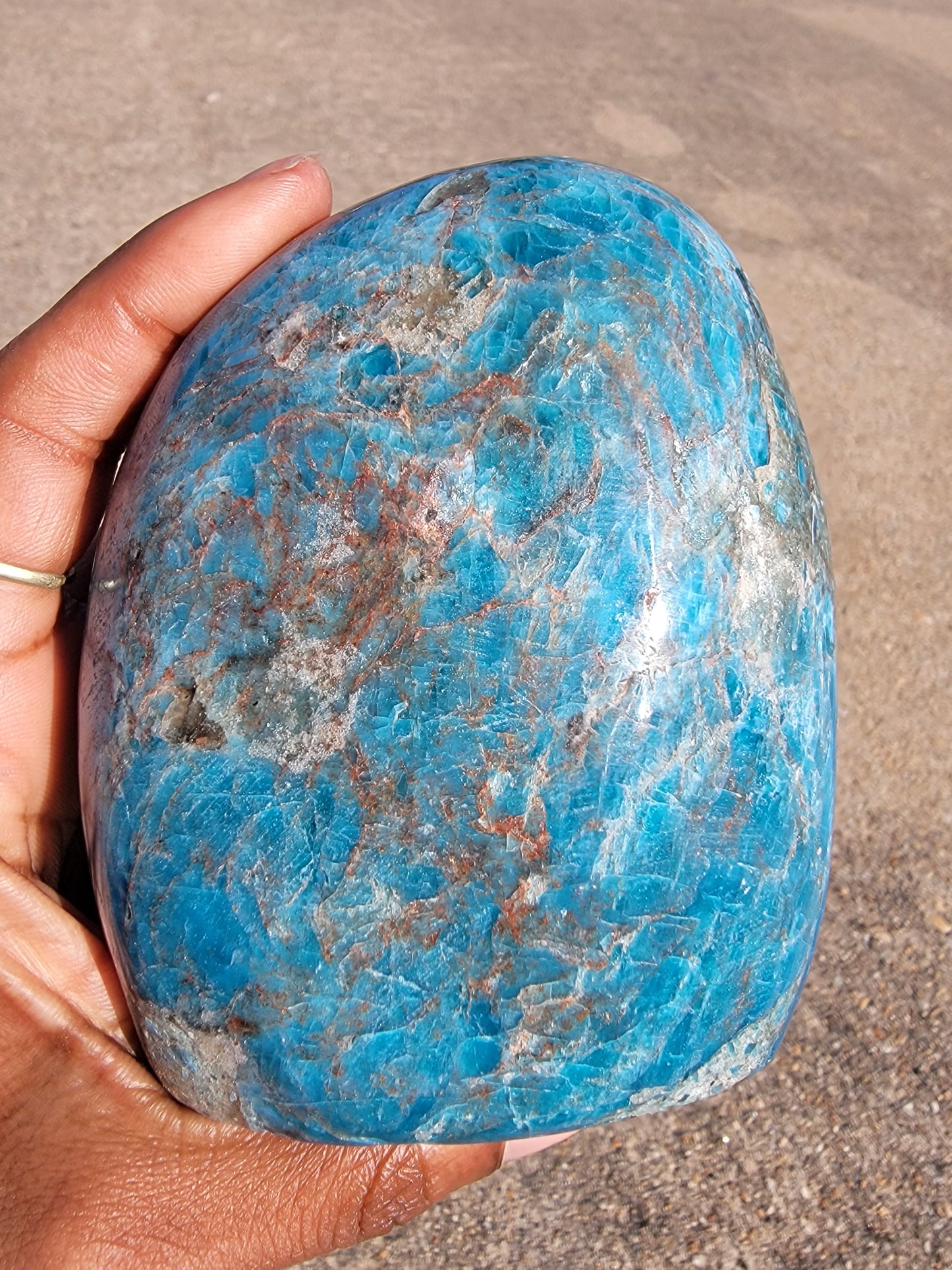 Blue Apatite Freeform