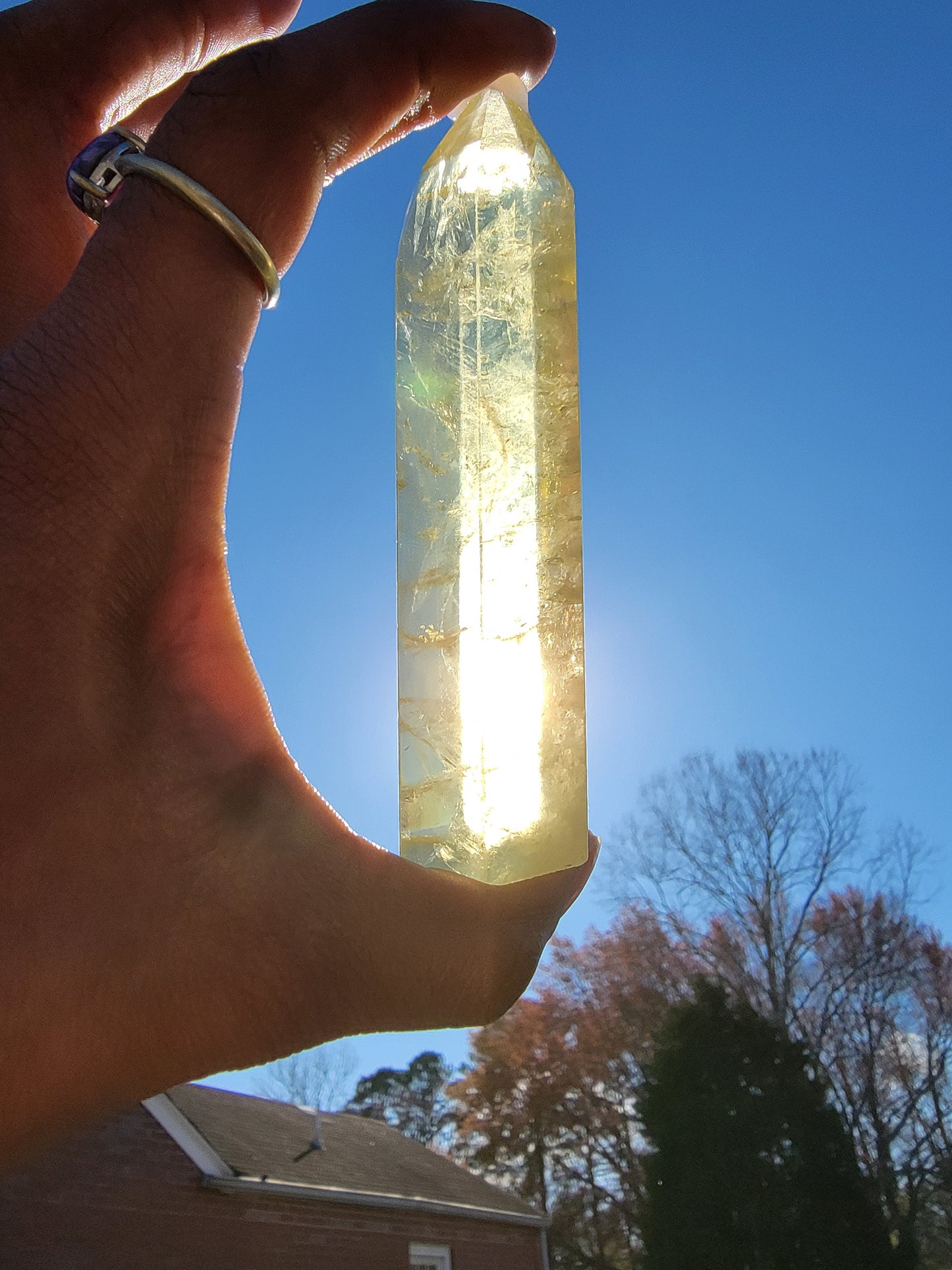 Lemon Quartz Tower