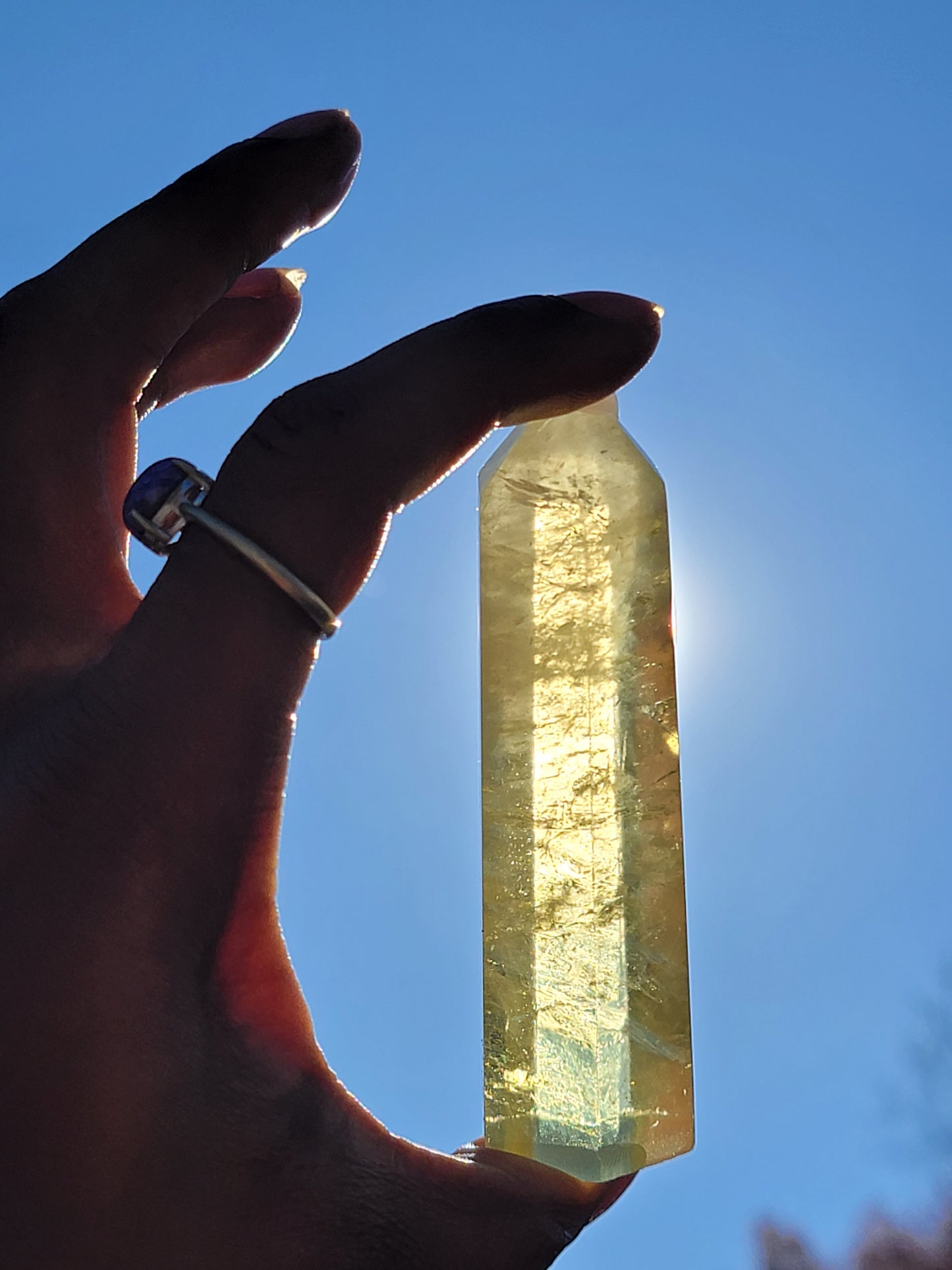 Lemon Quartz Tower