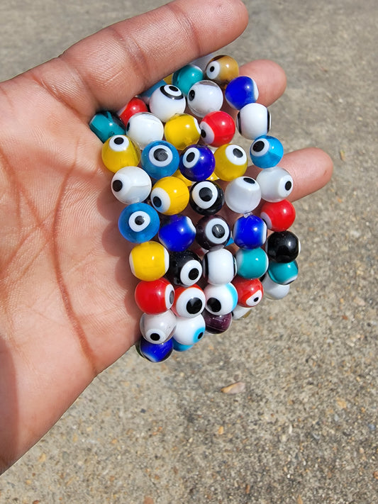 Multicolor Evil Eye Bracelet