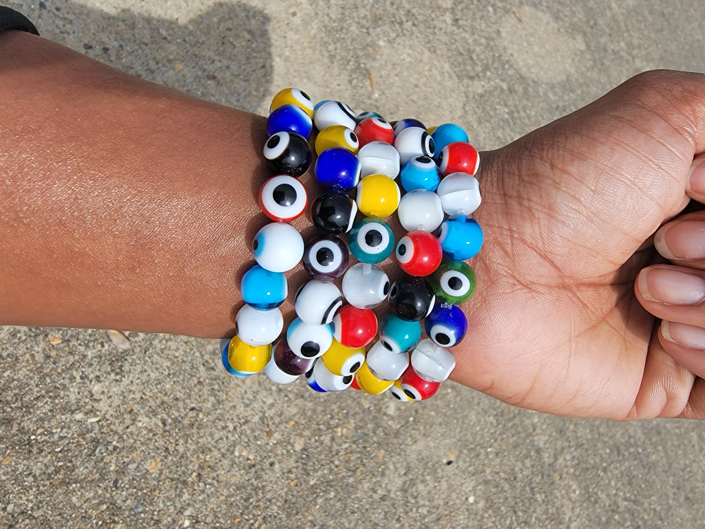 Multicolor Evil Eye Bracelet