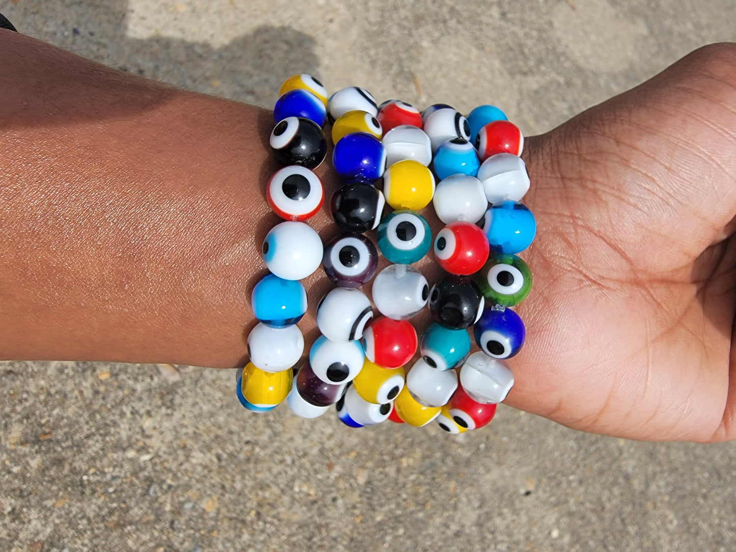 Multicolor Evil Eye Bracelet