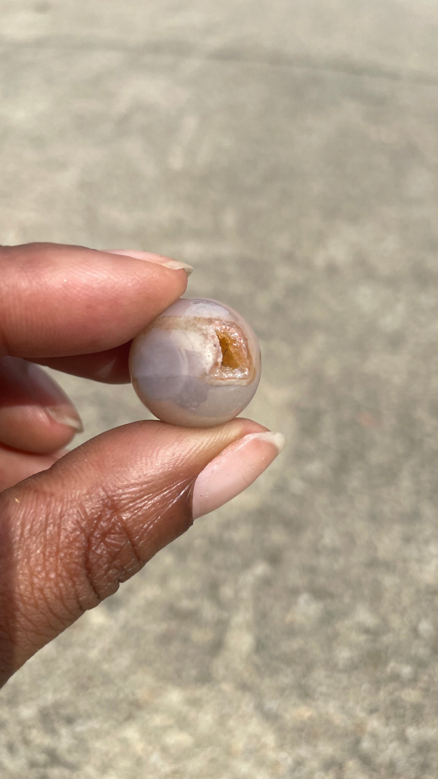 Aura Coated Druzy Agate Mini Sphere