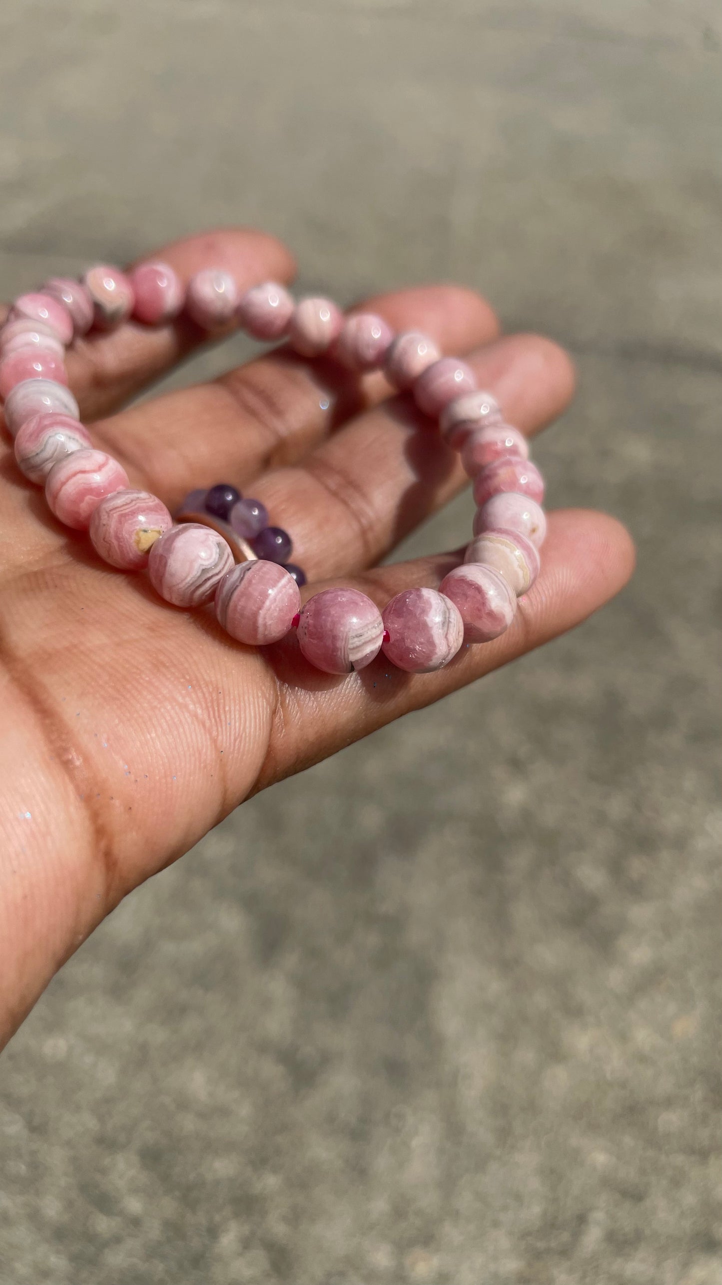 Rhodochrosite Bracelet