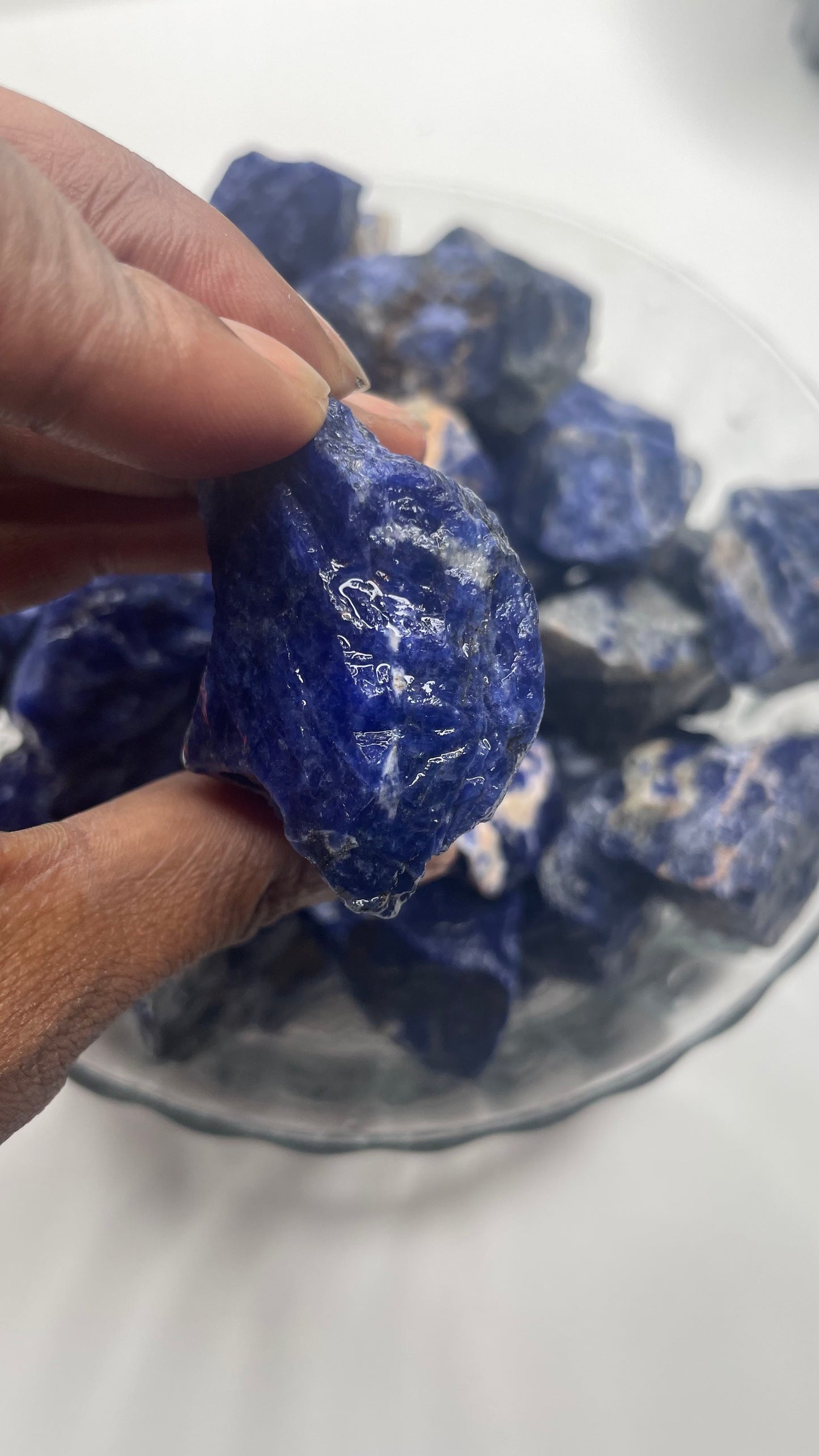 Raw Blue Sodalite