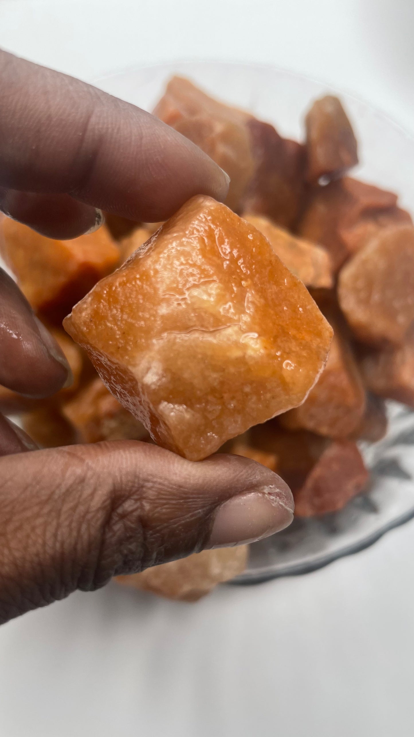 Raw Orange Aventurine