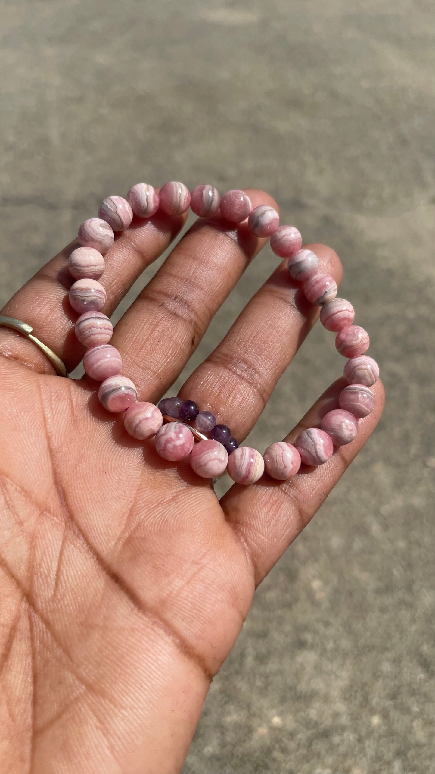 Rhodochrosite Bracelet