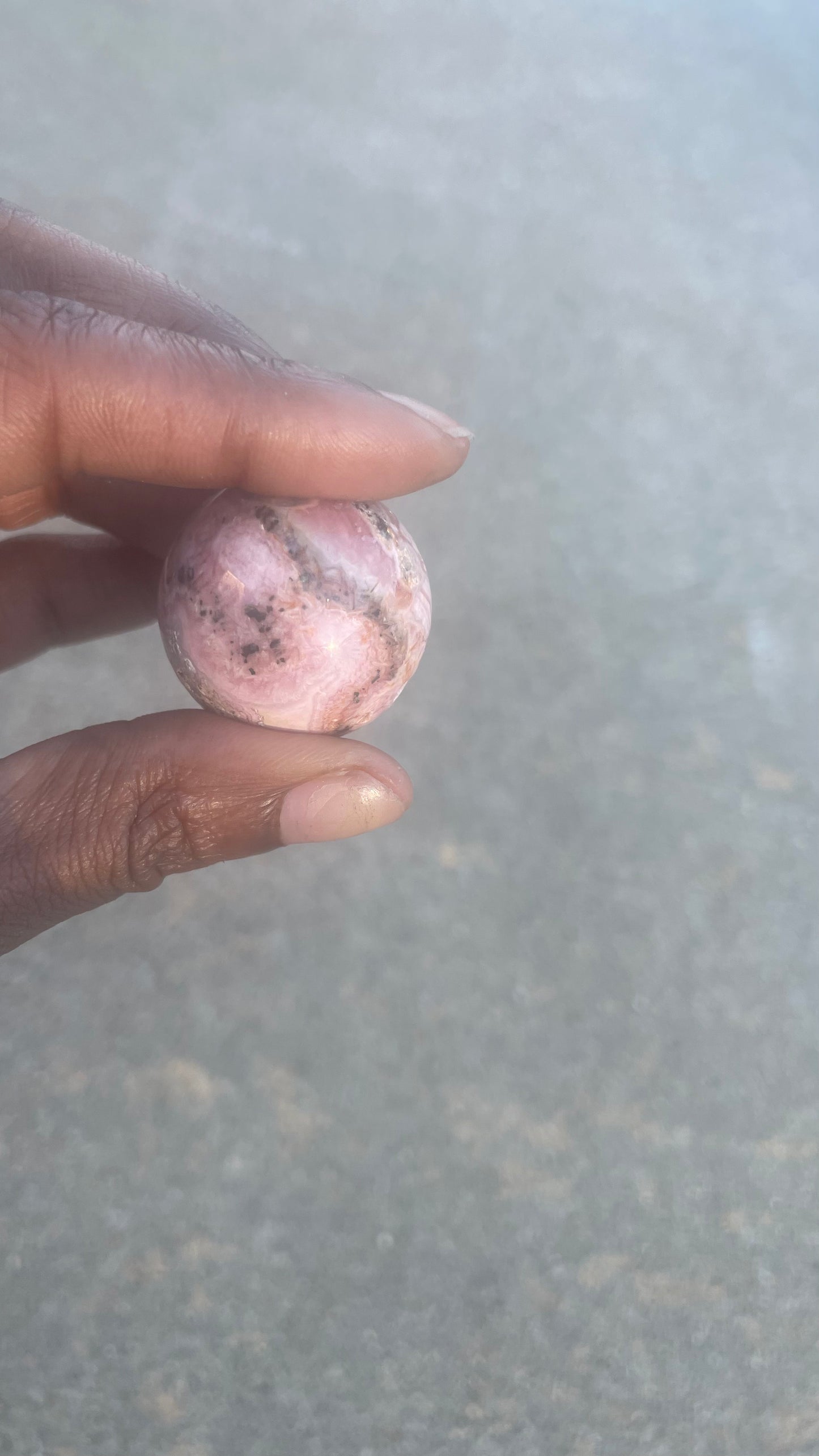 Rhodochrosite Sphere