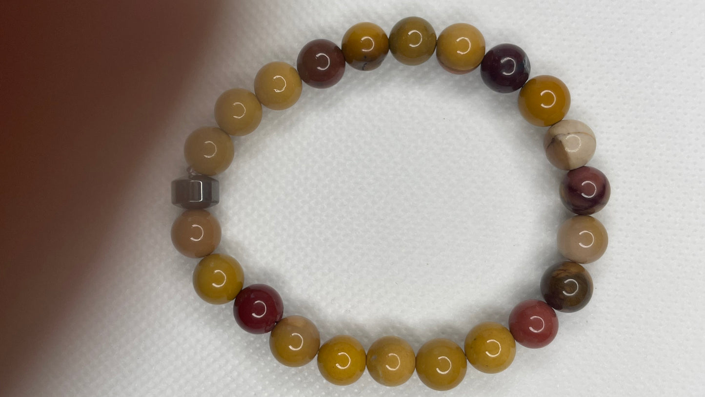 Mookaite Crystal Bracelet