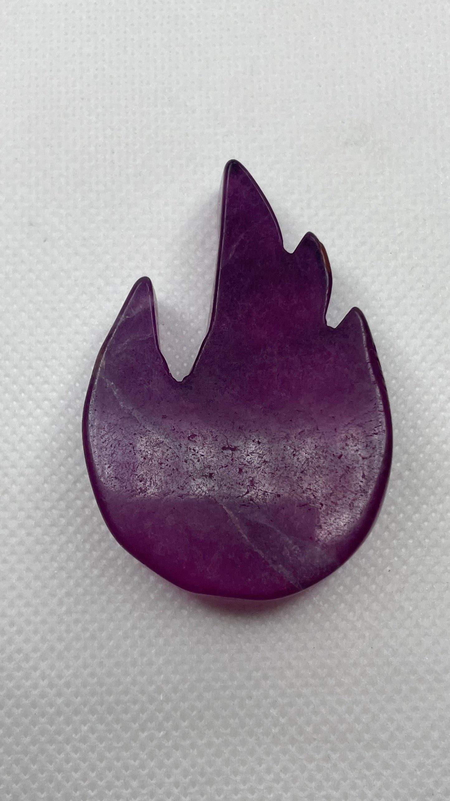 Purple Fluorite Flames