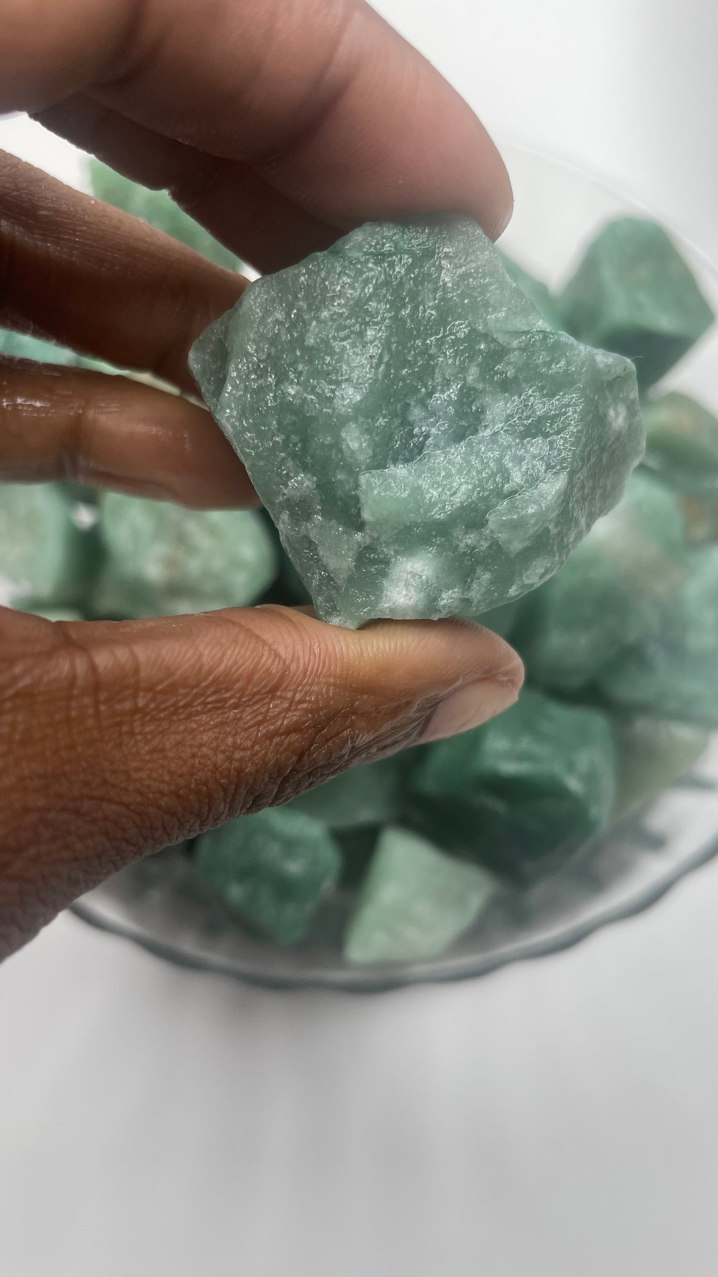 Raw Green Aventurine