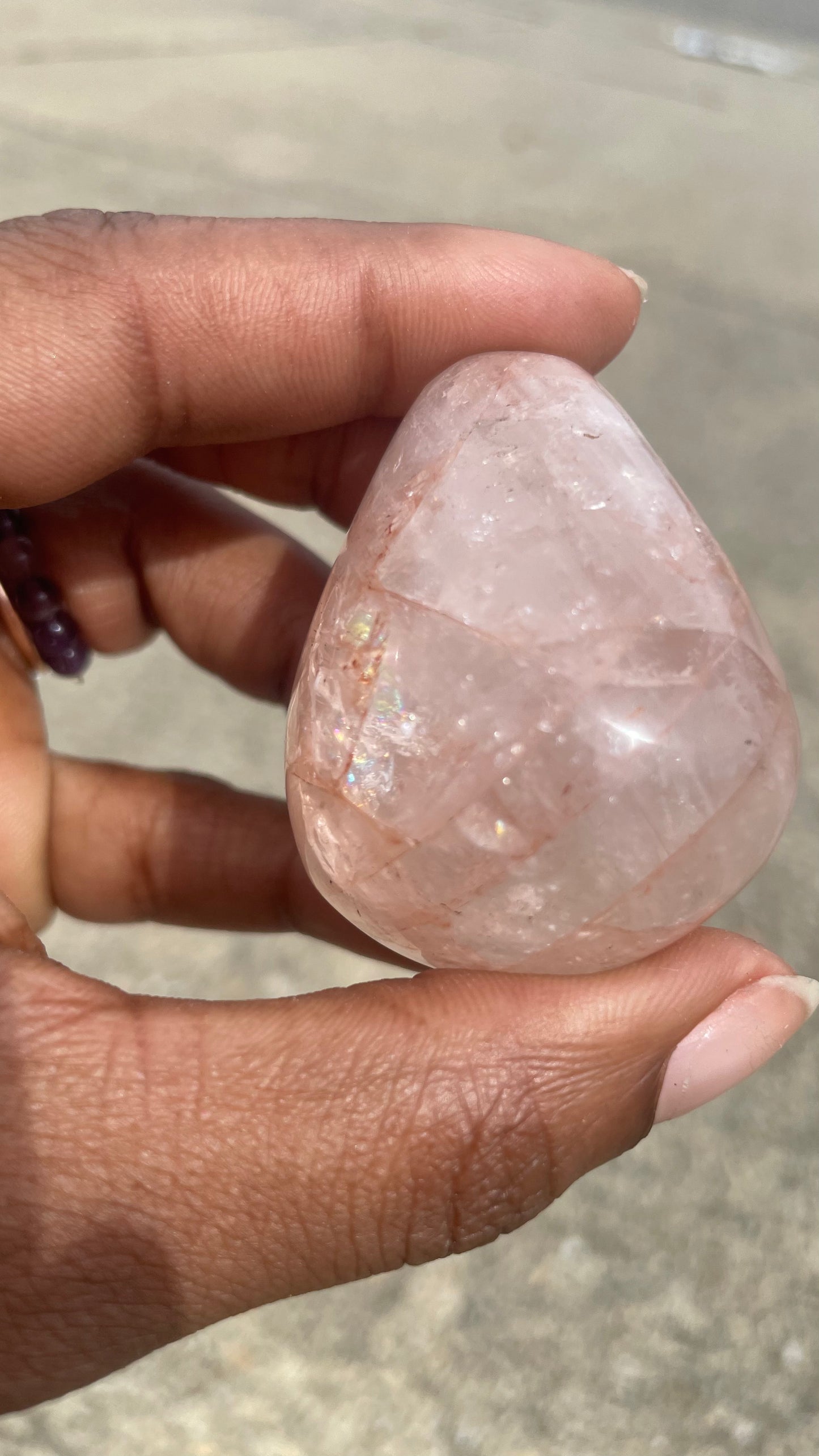 Fire Quartz Egg