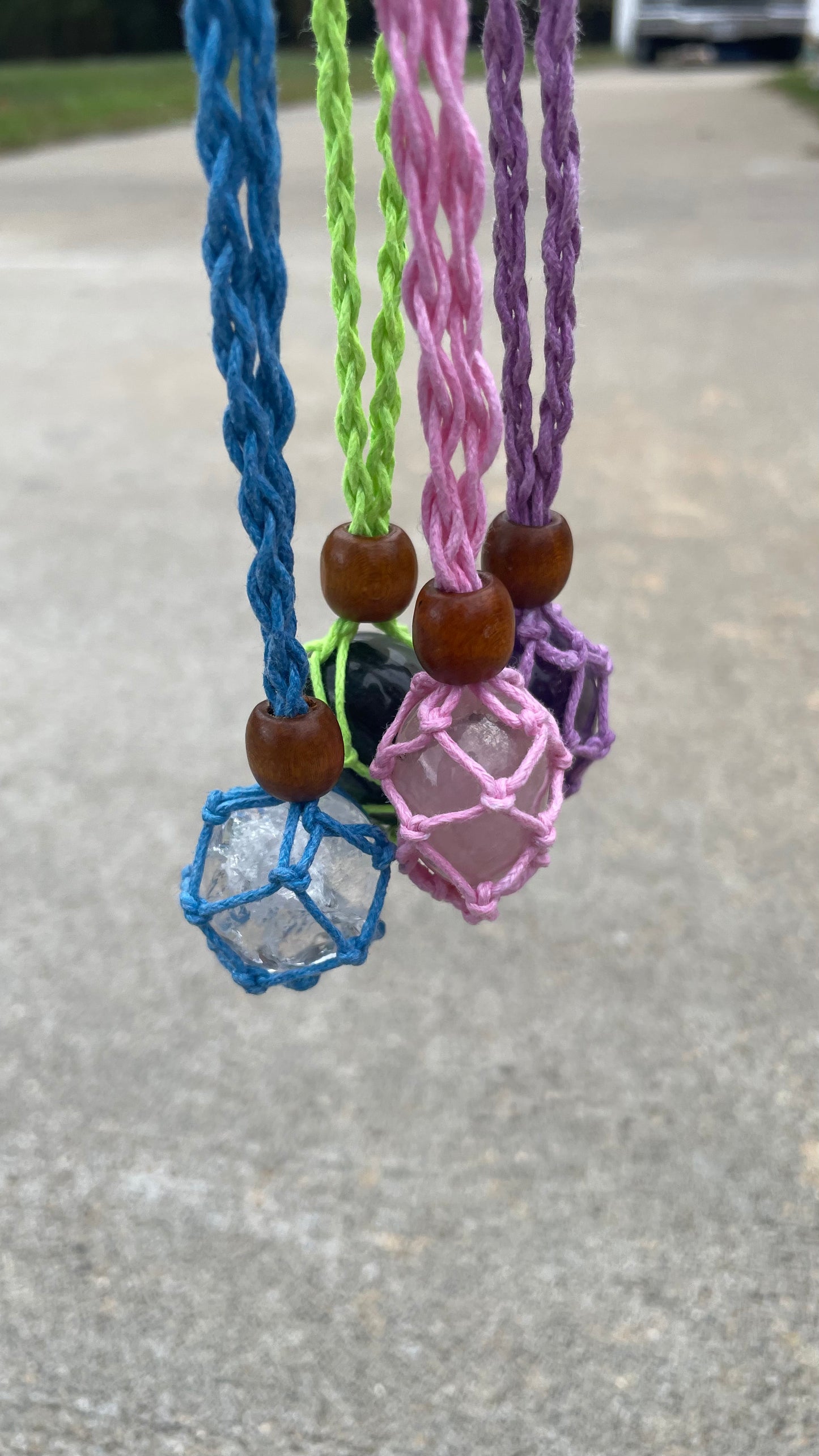 Macrame necklace