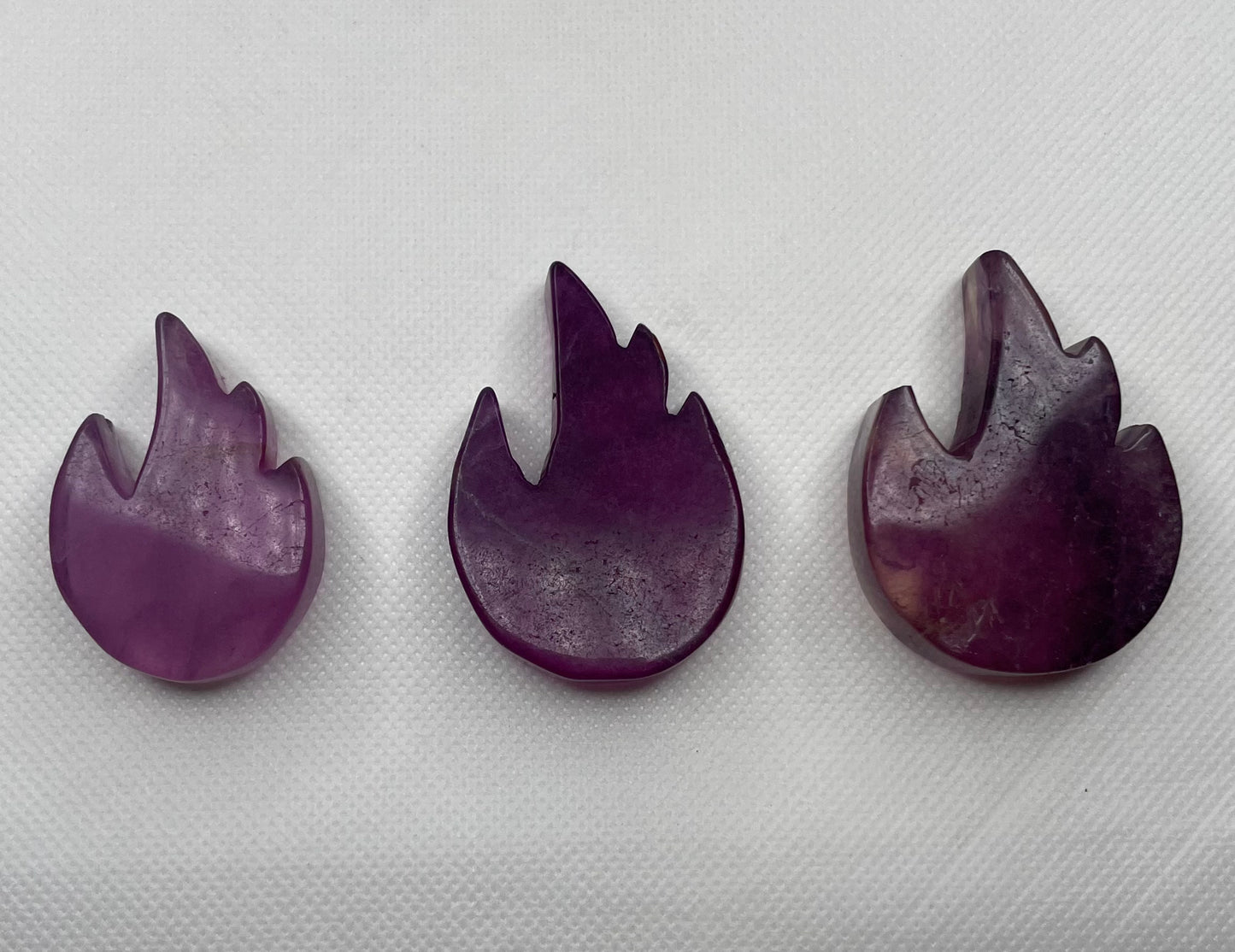 Purple Fluorite Flames