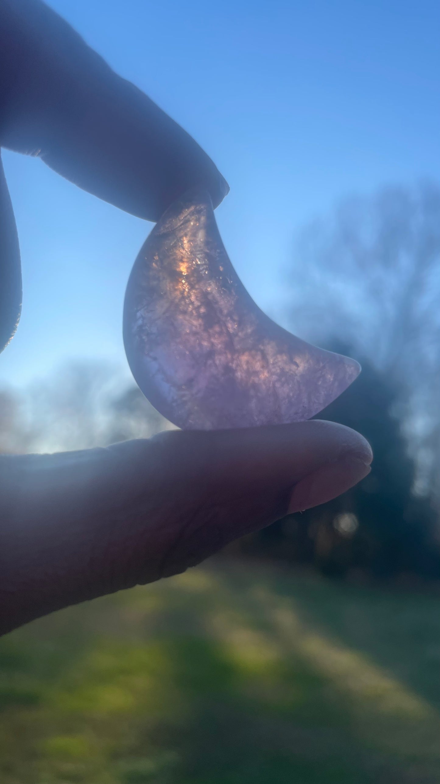 Amethyst Moons with Citrine