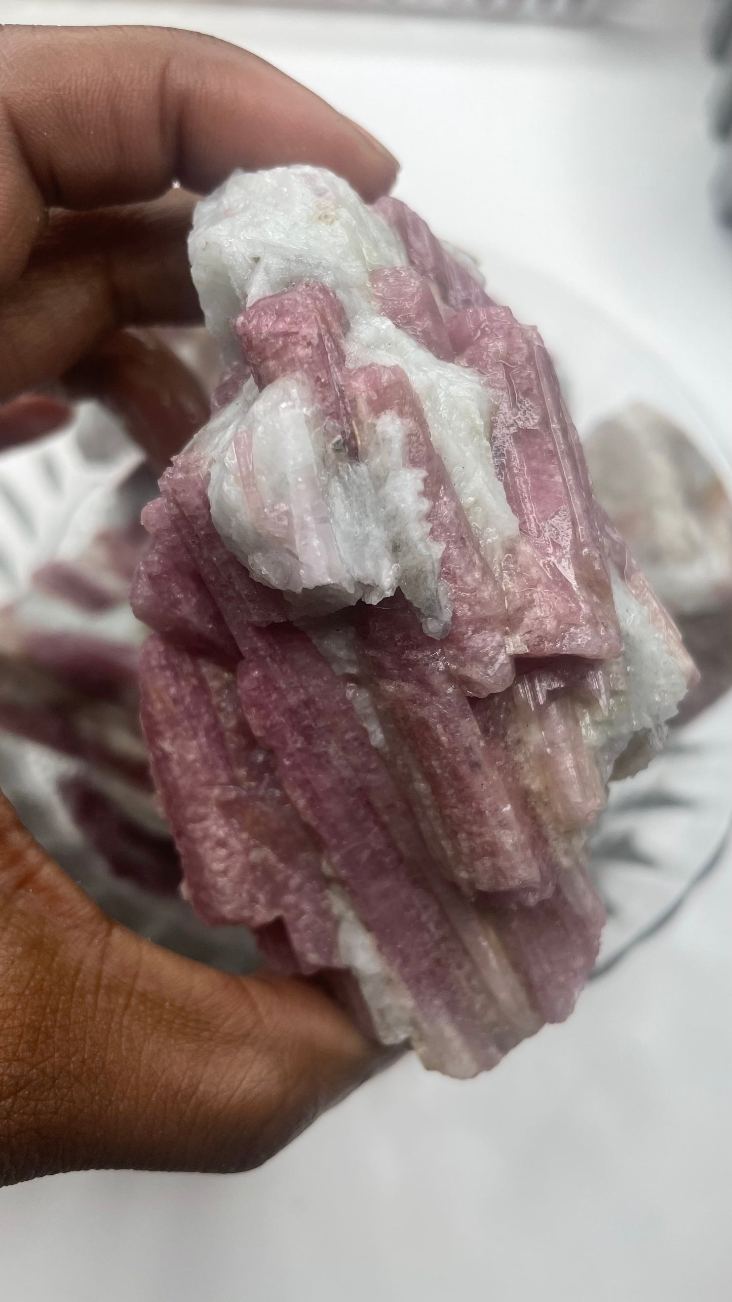 Raw Pink Tourmaline