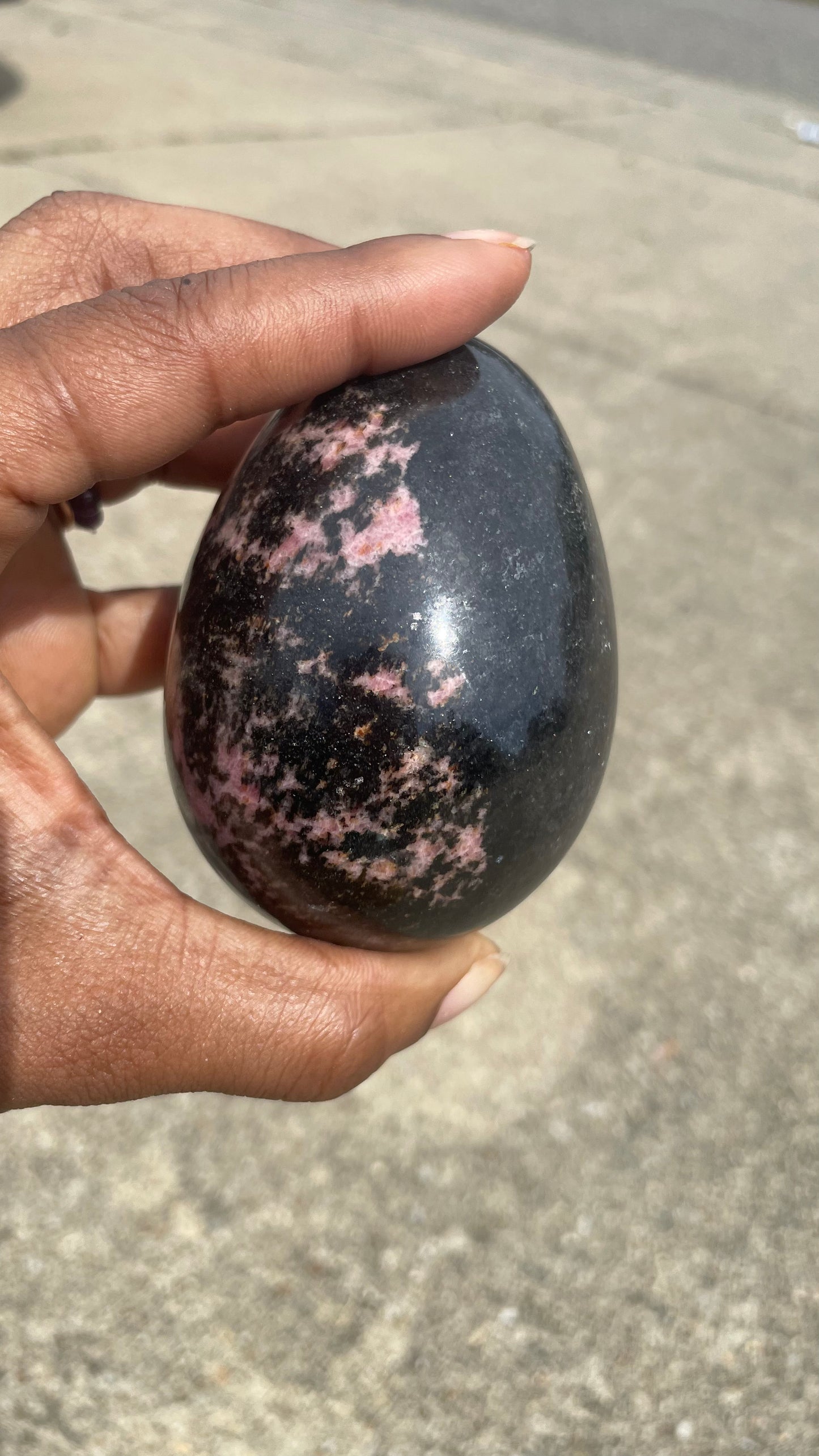 Rhodonite Egg