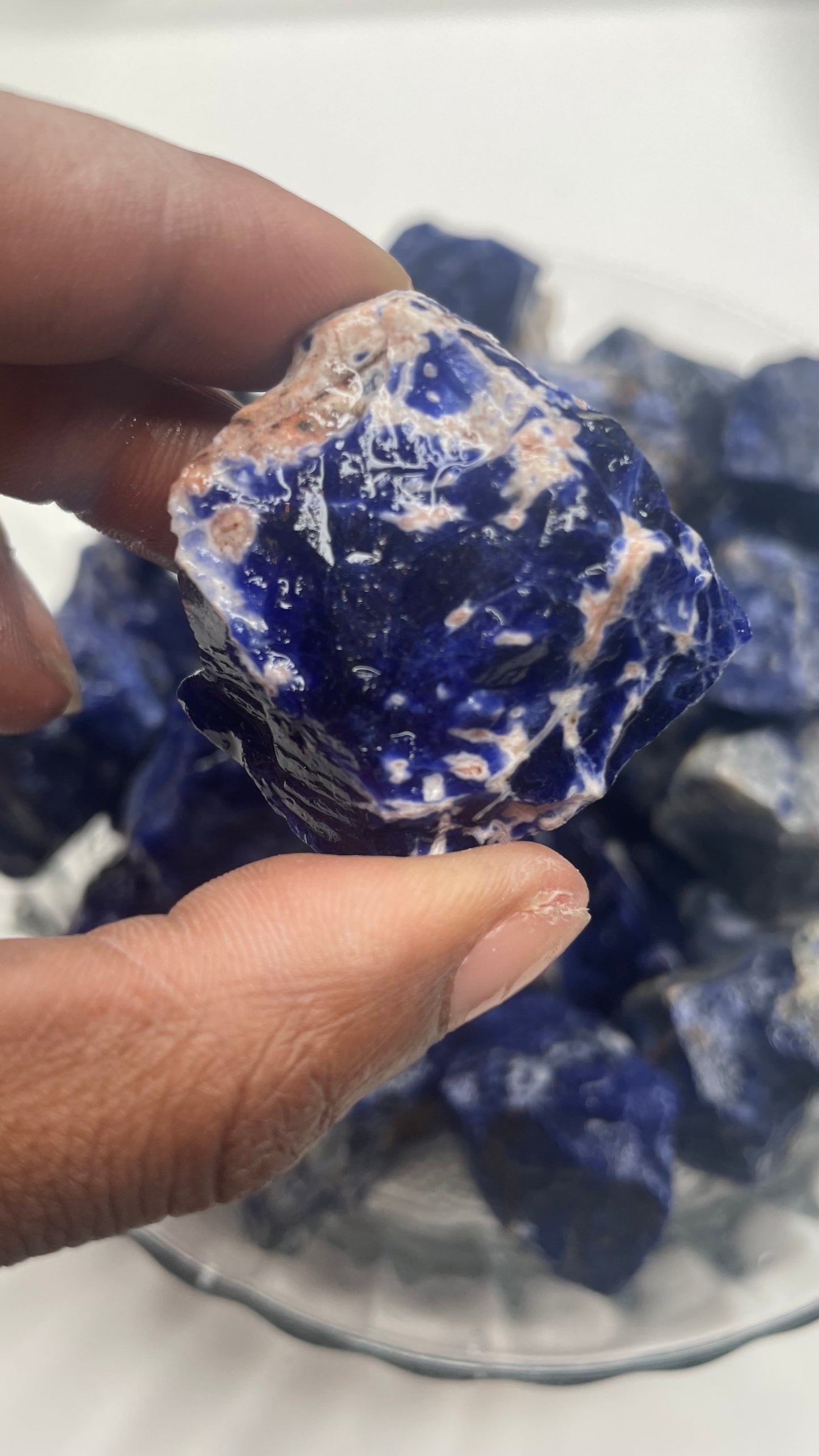 Raw Blue Sodalite