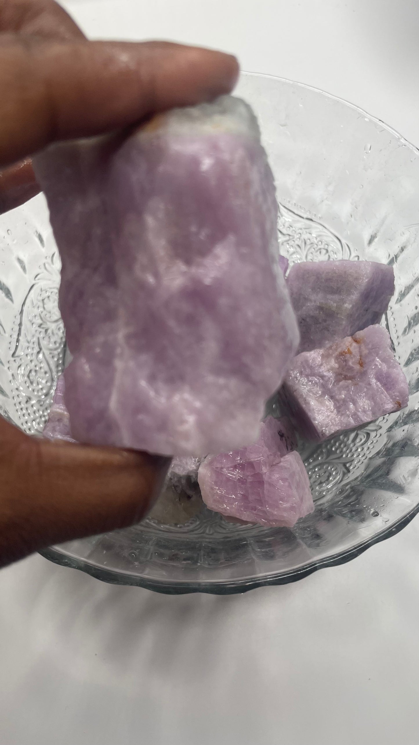 Raw Kunzite