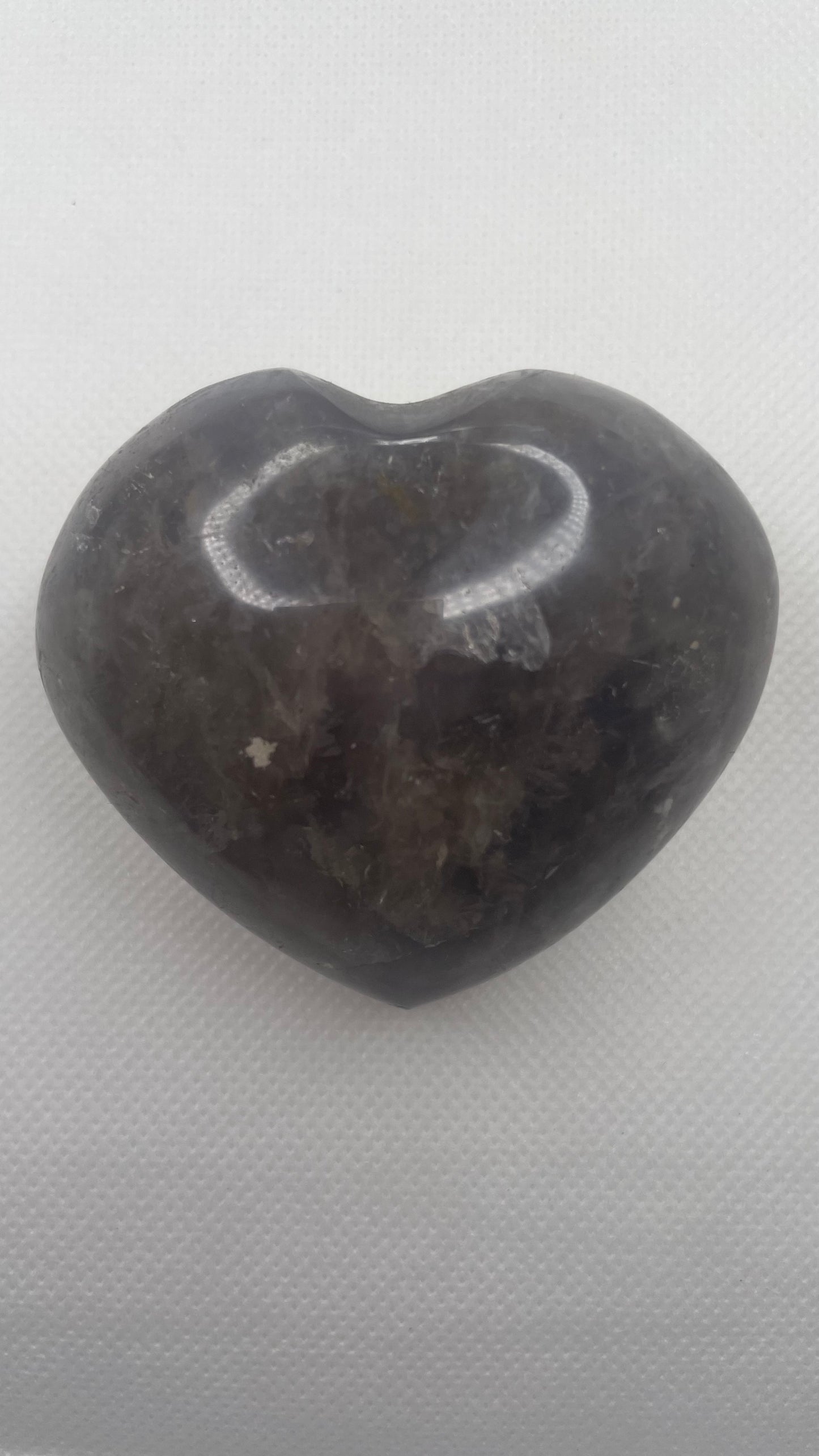 Blue Rose Quartz Heart