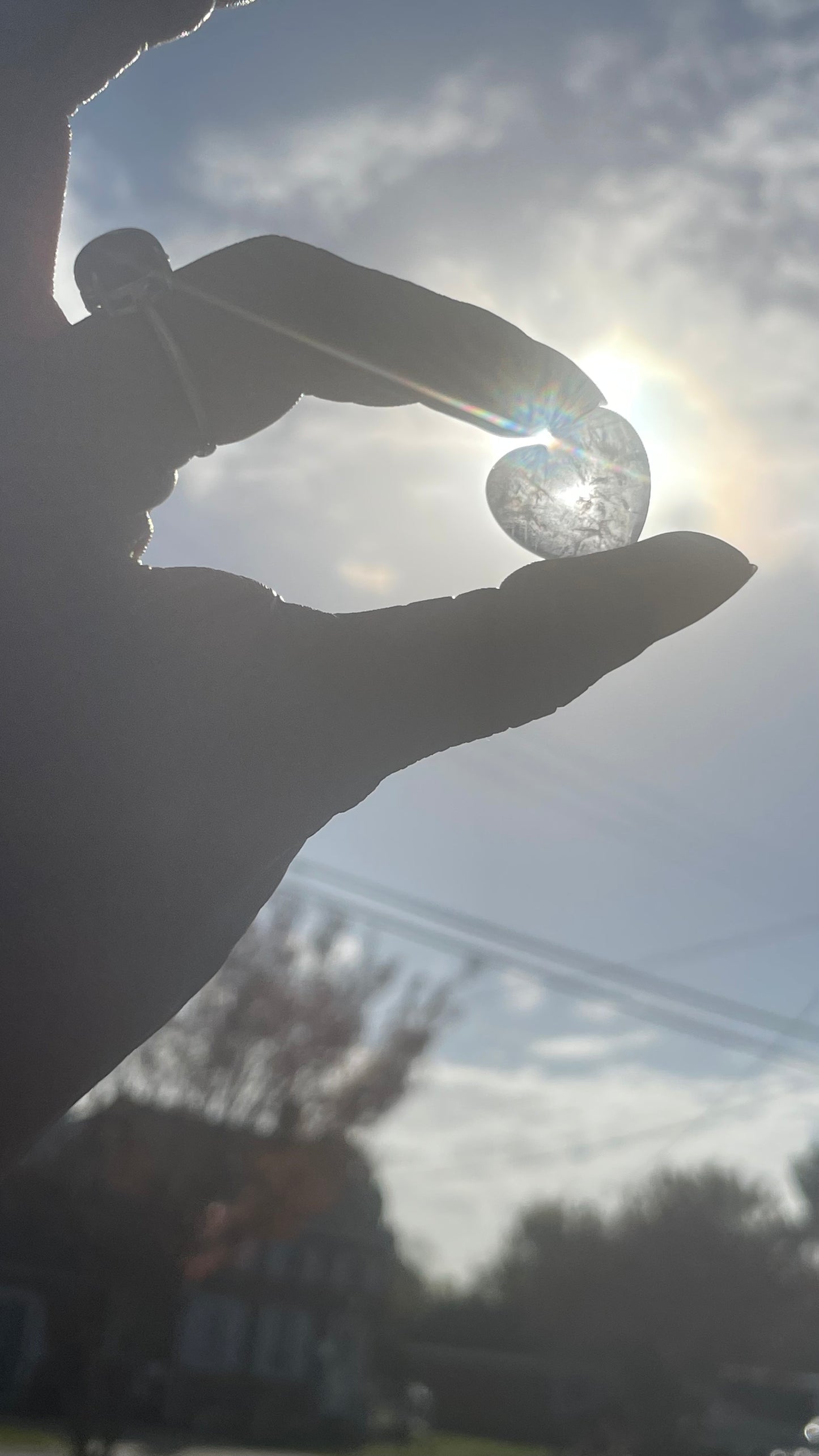 Clear Quartz Mini Heart