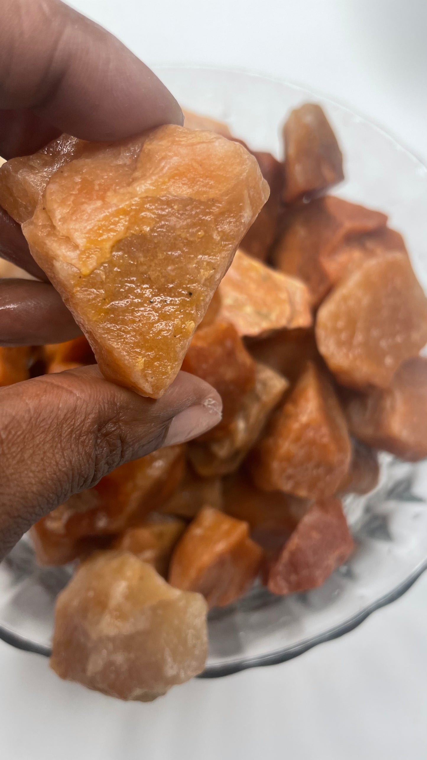 Raw Orange Aventurine