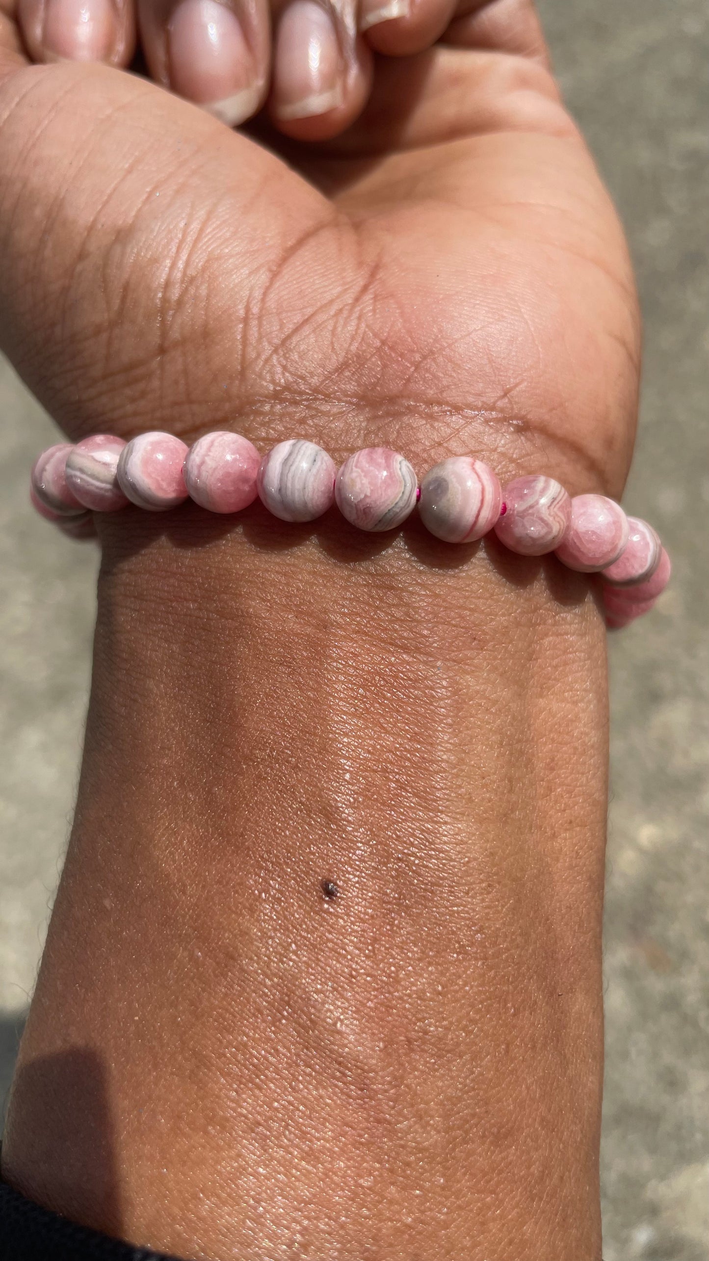 Rhodochrosite Bracelet