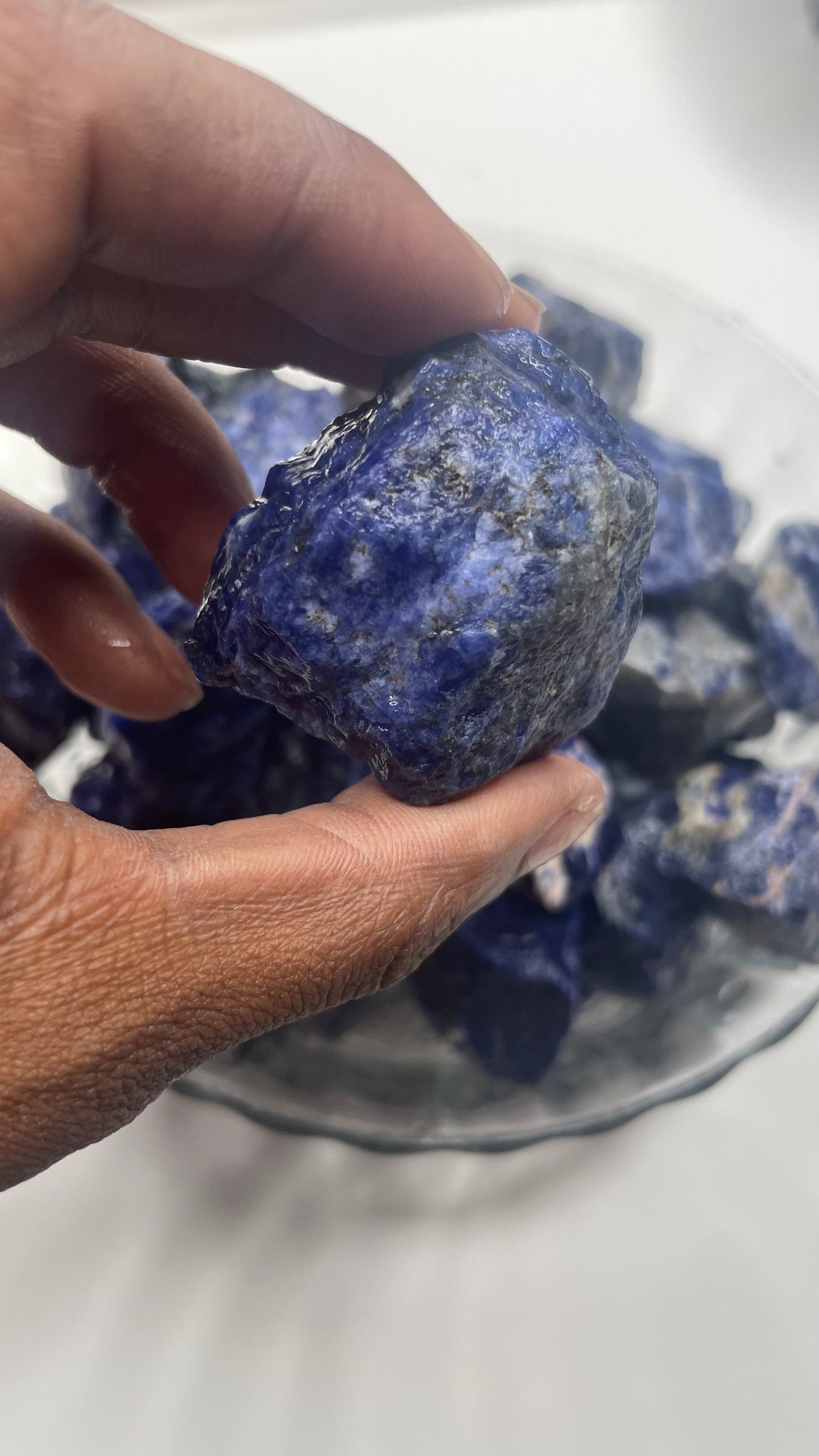 Raw Blue Sodalite