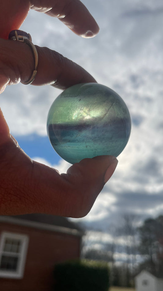 Fluorite Sphere