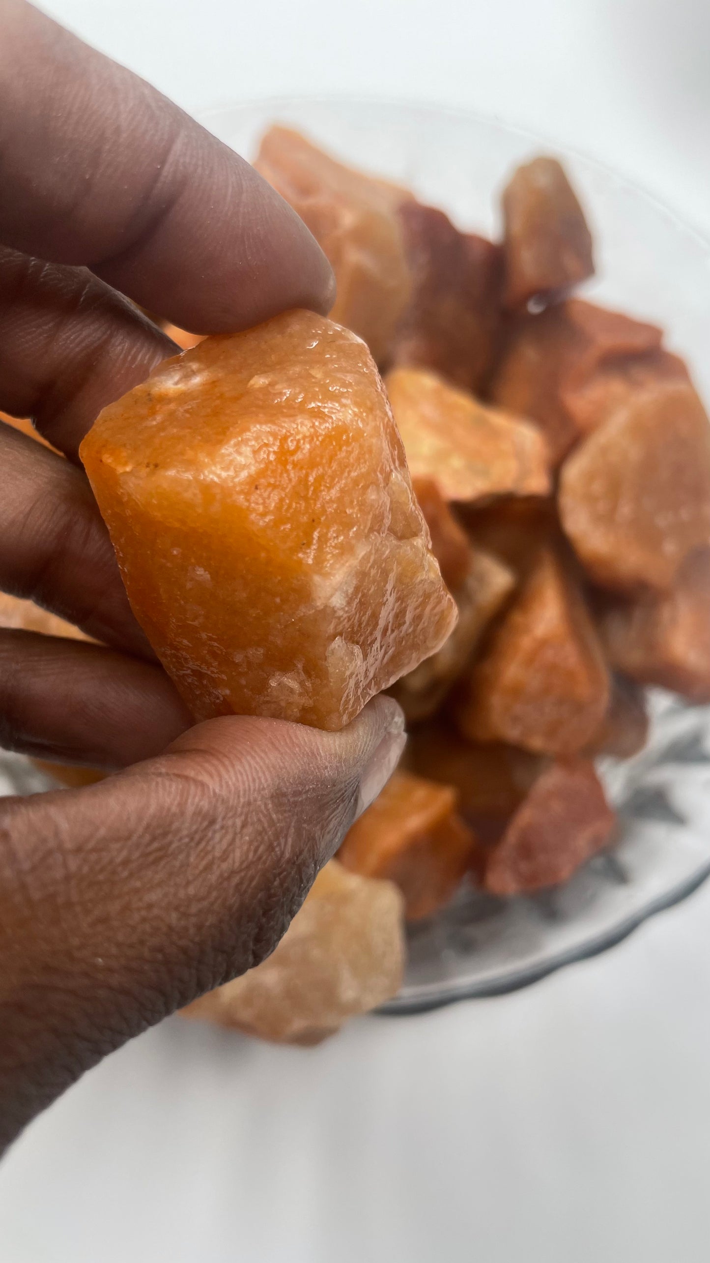 Raw Orange Aventurine