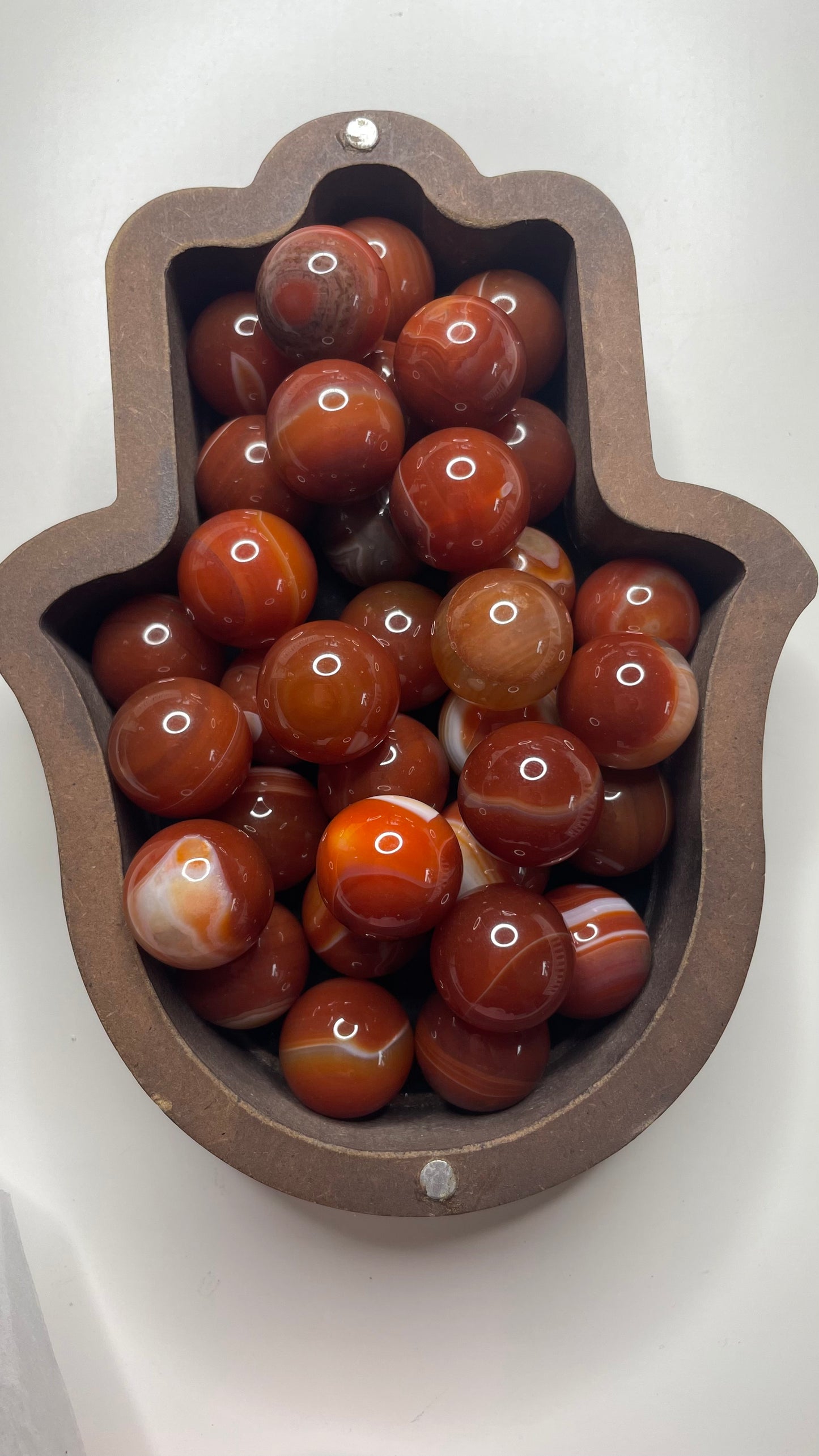 Mini Carnelian Sphere