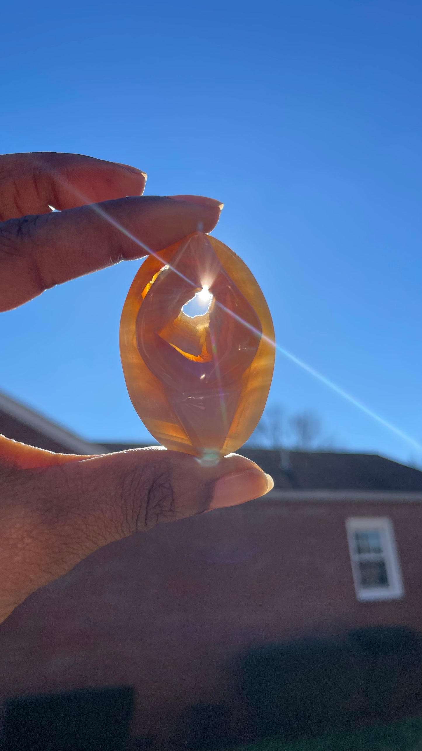 Agate Yoni