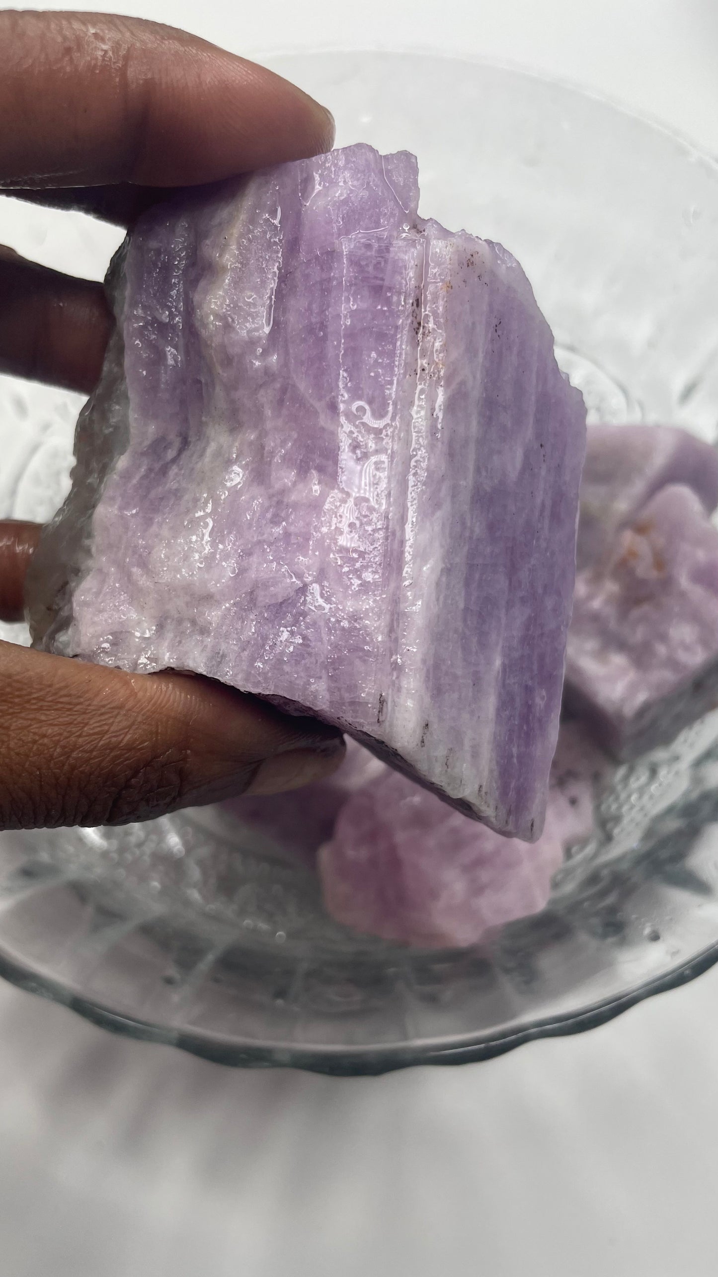 Raw Kunzite