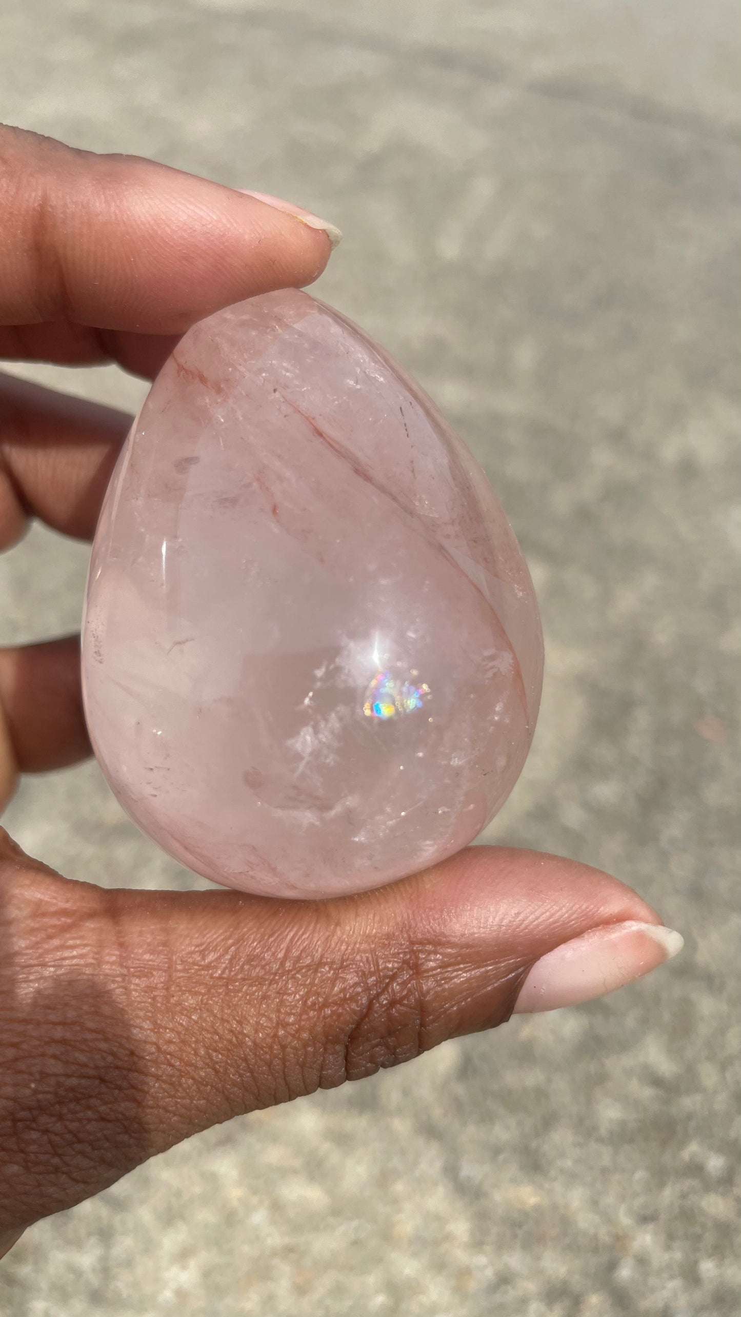 Fire Quartz Egg