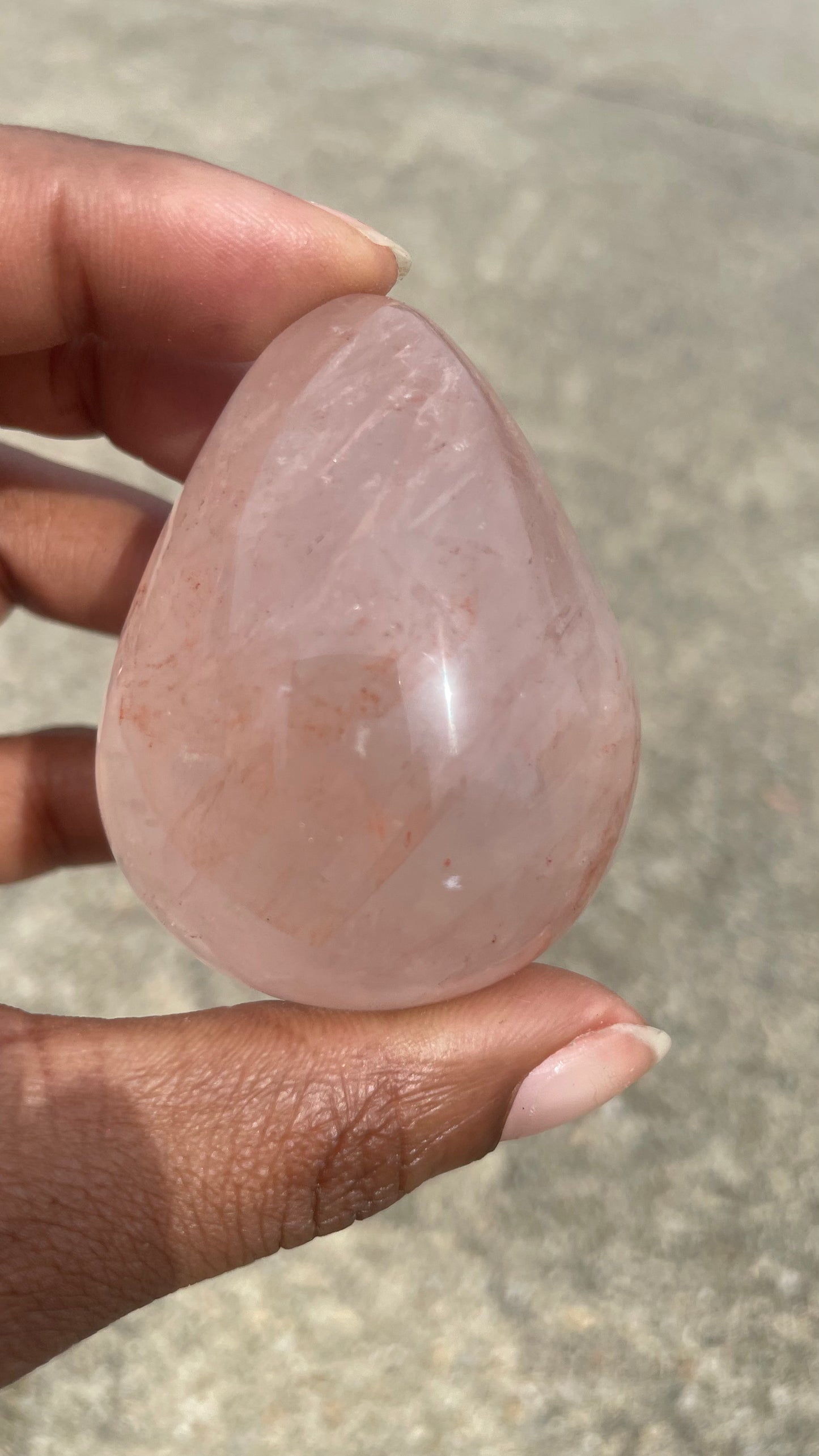 Fire Quartz Egg