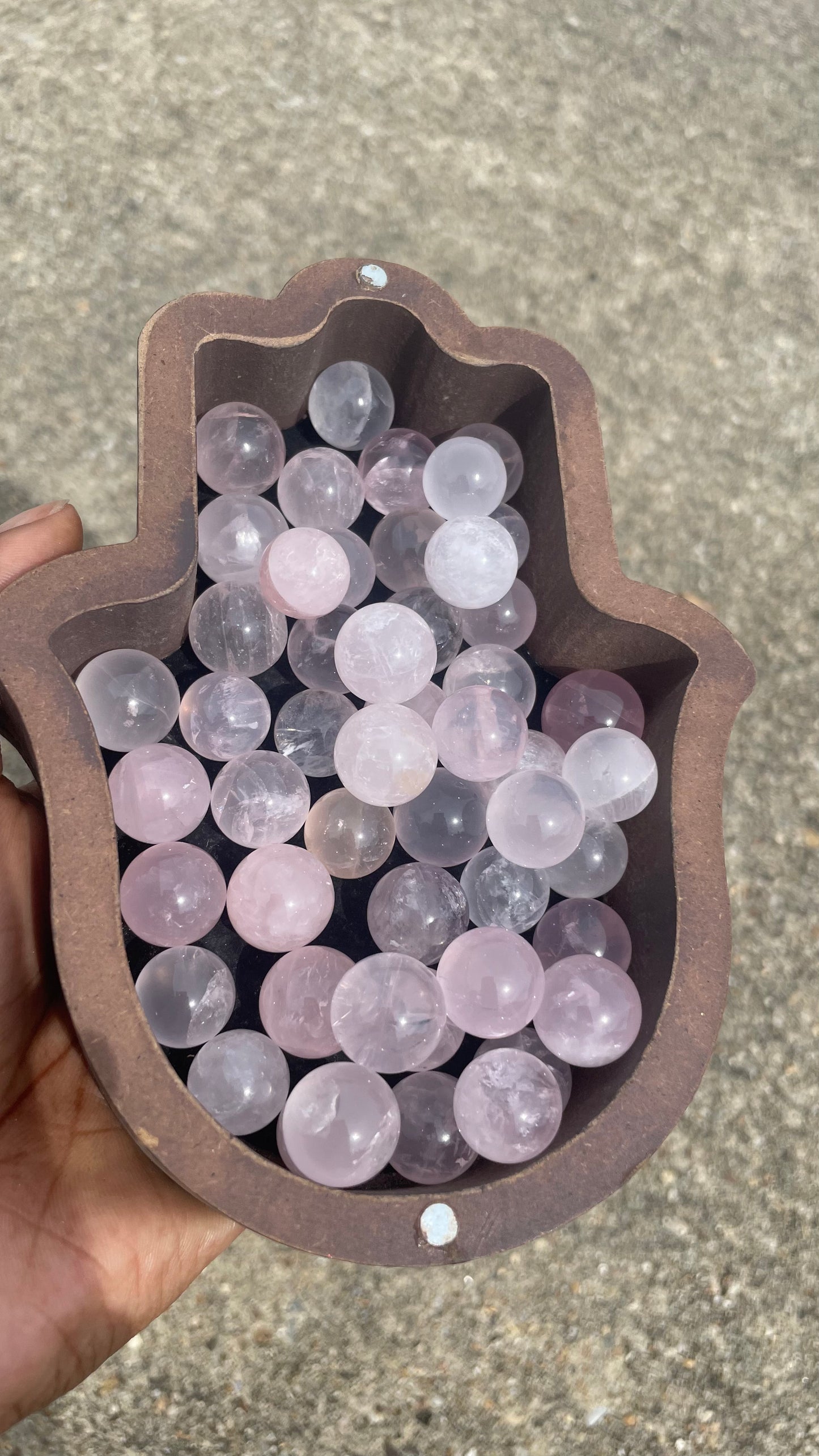 Rose Quartz Mini Sphere